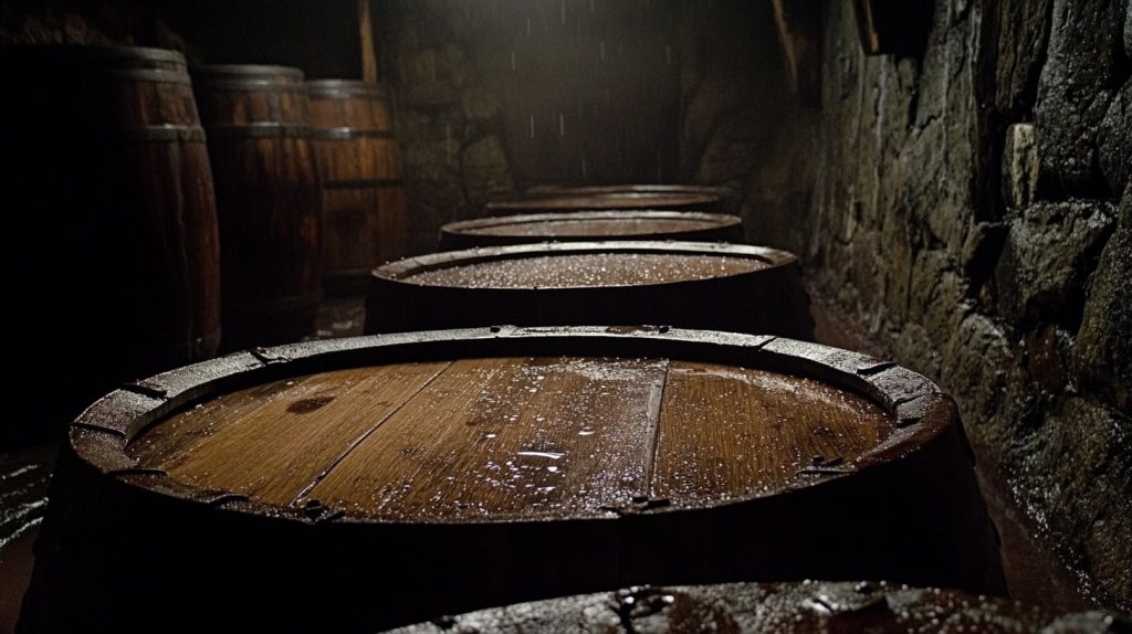 vin blanc élevé en fût