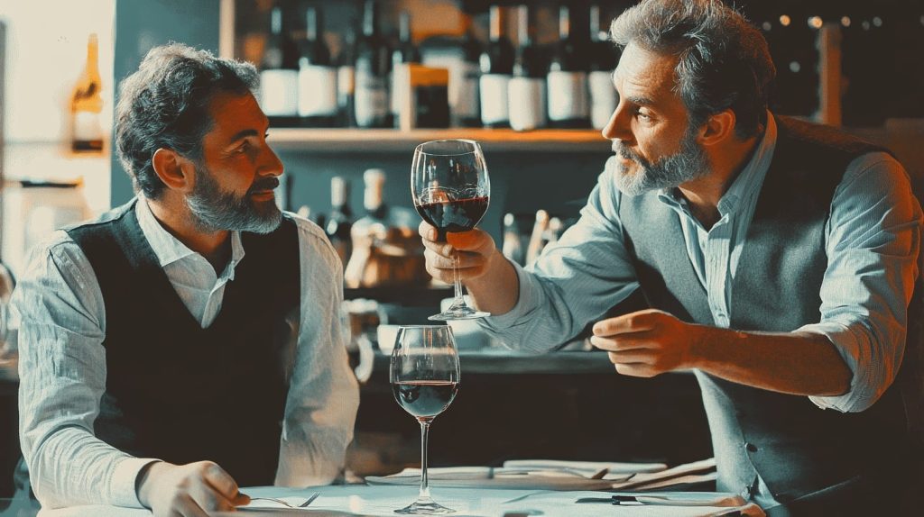 vin bouchonné restaurant