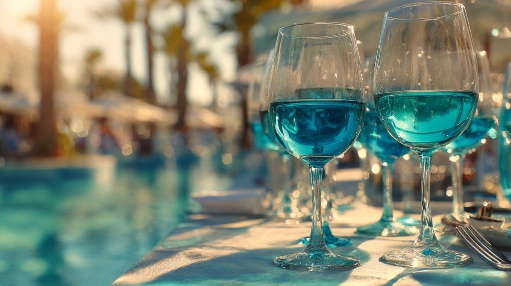 vin bleu pasion blue