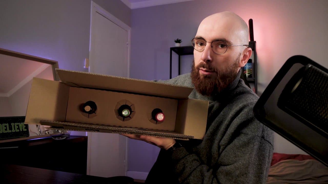 déballage box viamo coffret vin