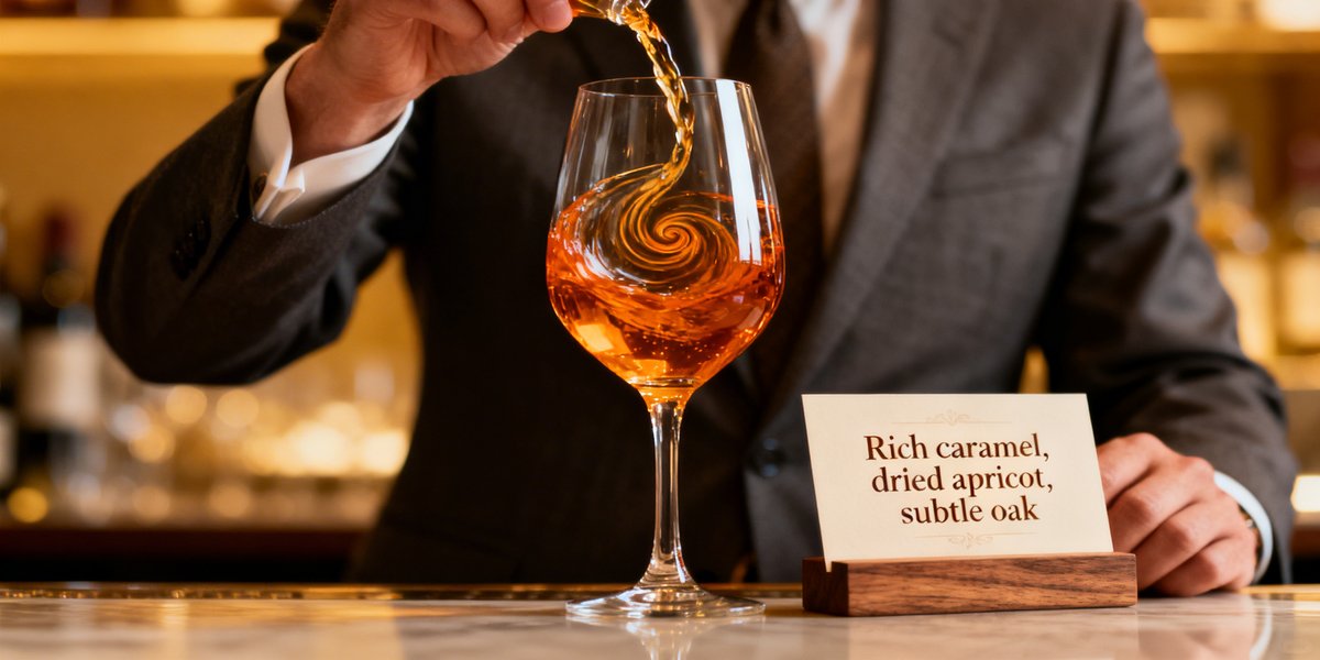 Dégustation vin orange profil aromatique nez bouche