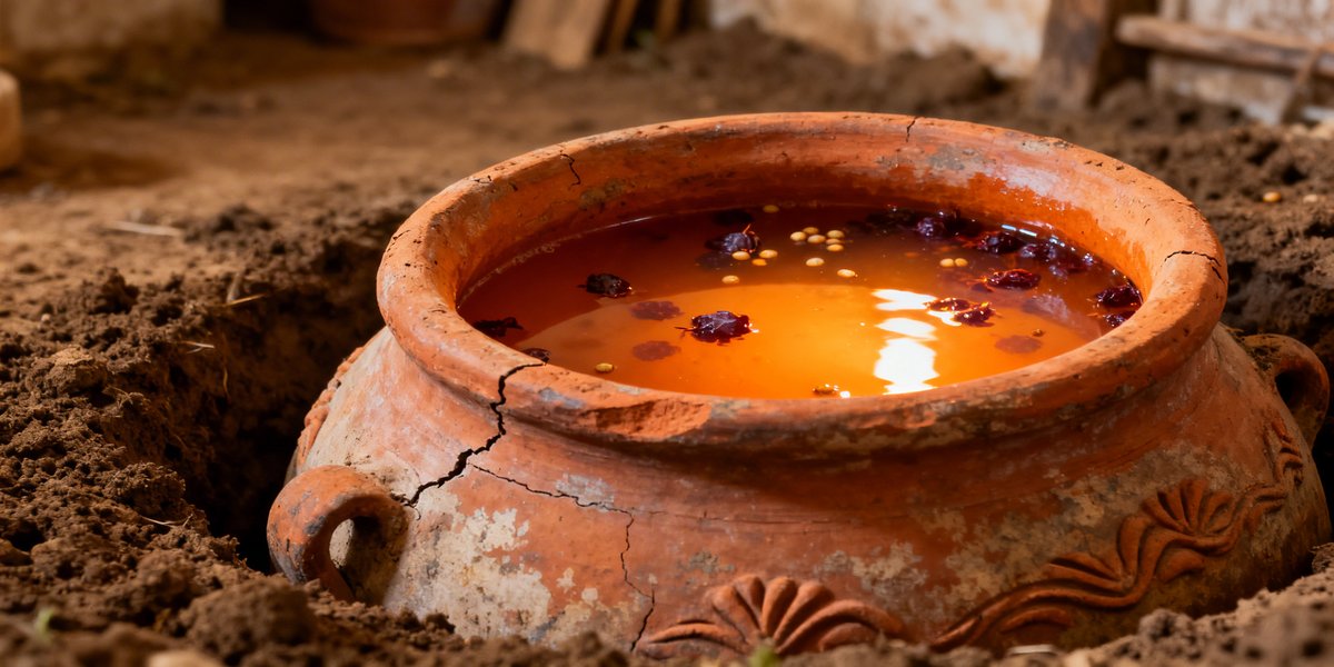 Maceration pelliculaire vin orange en cuve de vinification
