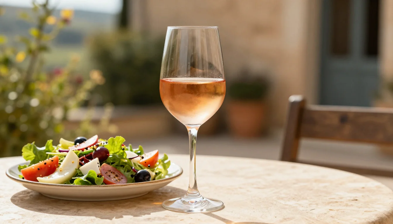 Salade estivale — accord Loureiro