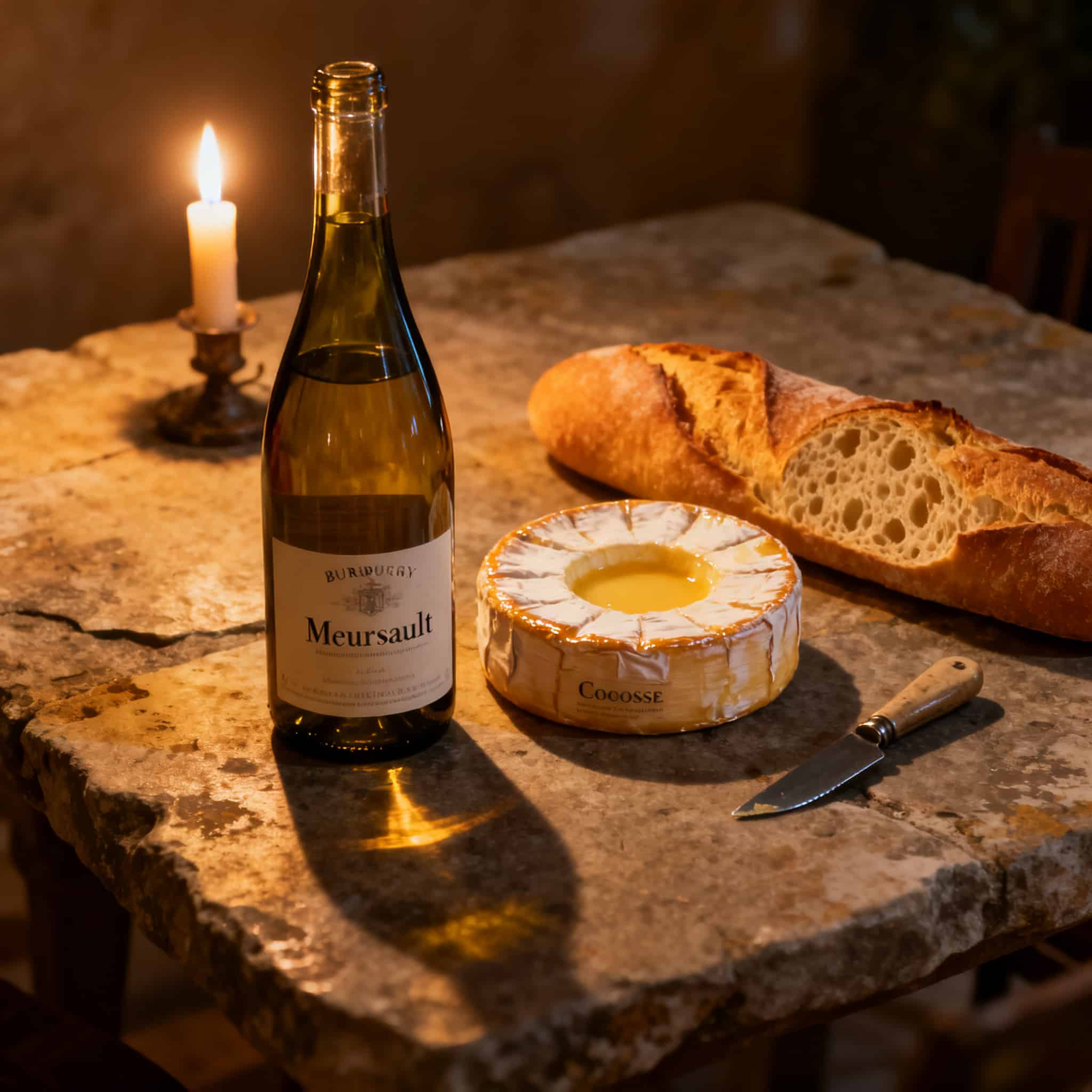 Accord Meursault et fromages bourguignons, Époisses et Comté