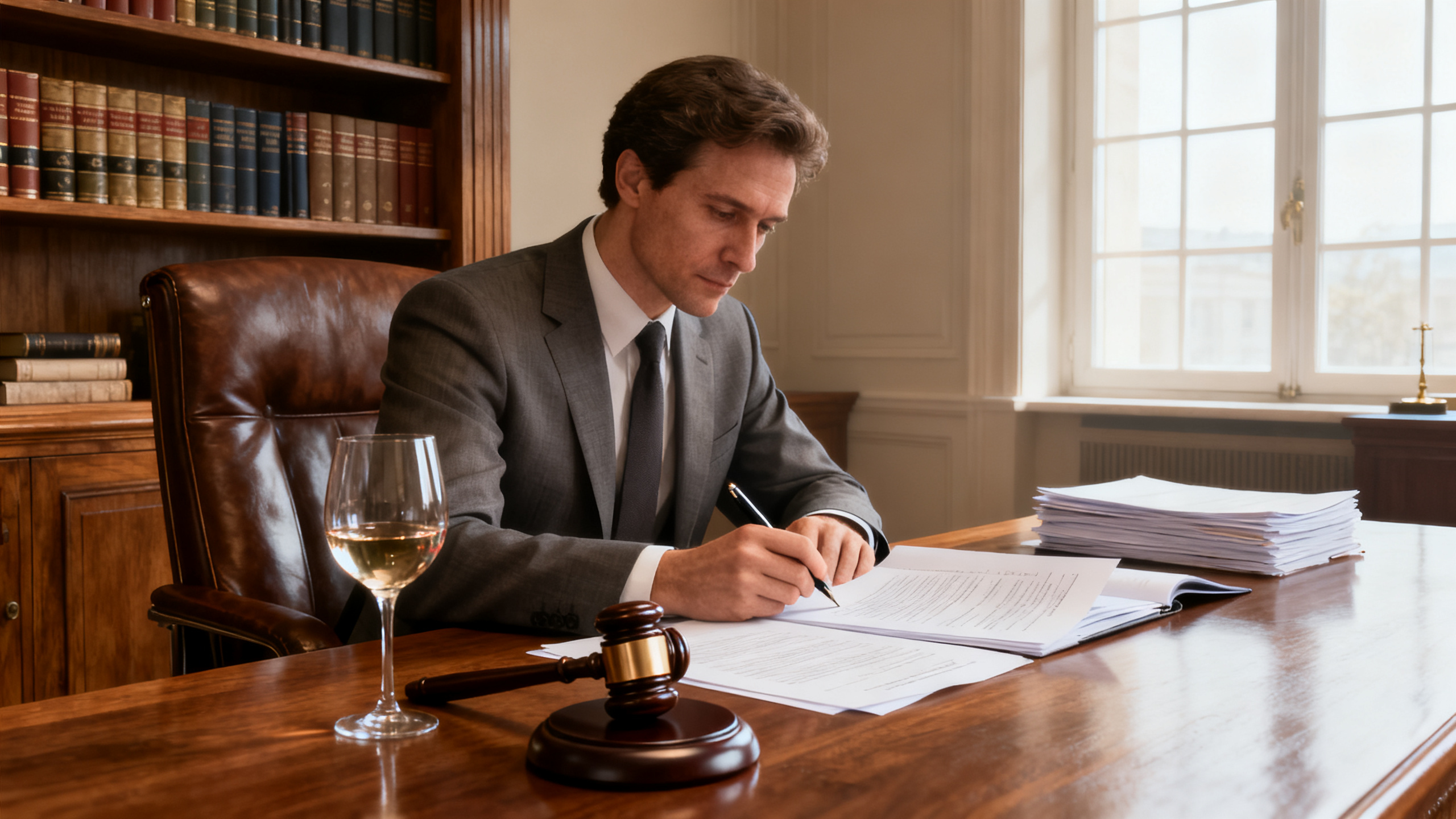 Avocat avec dossier juridique procédure liquidation vignerons H&A Location 2026