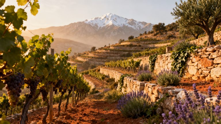 Guide Xinomavro : le Barolo grec de Macédoine Vignobles de Naoussa en Macédoine, terroir du Xinomavro