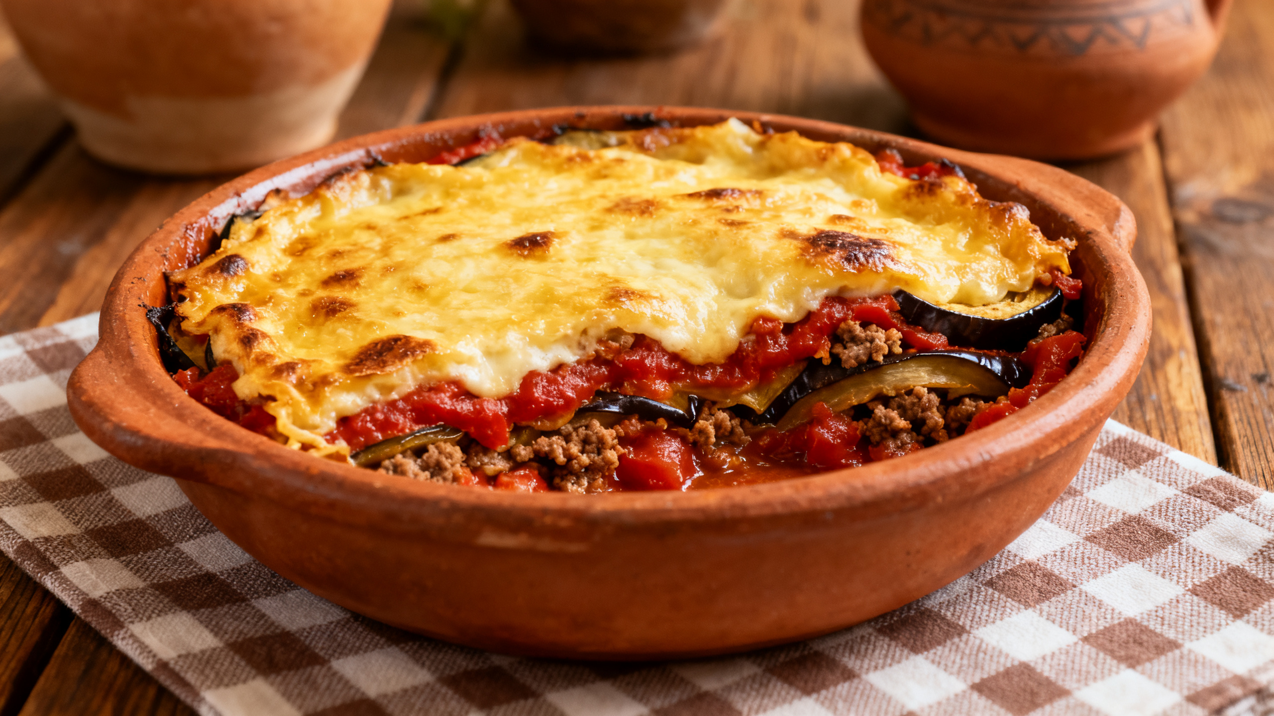 Moussaka accord Xinomavro