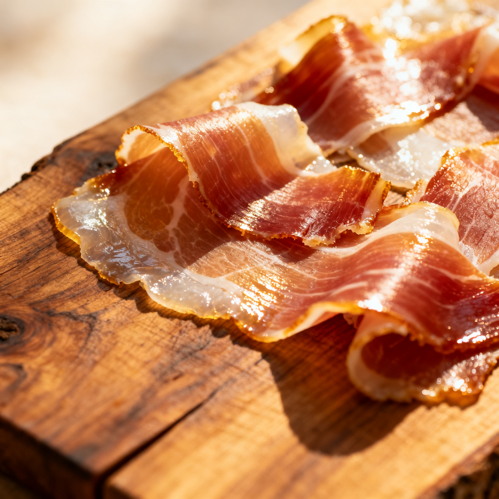 Jamón ibérico avec Rioja