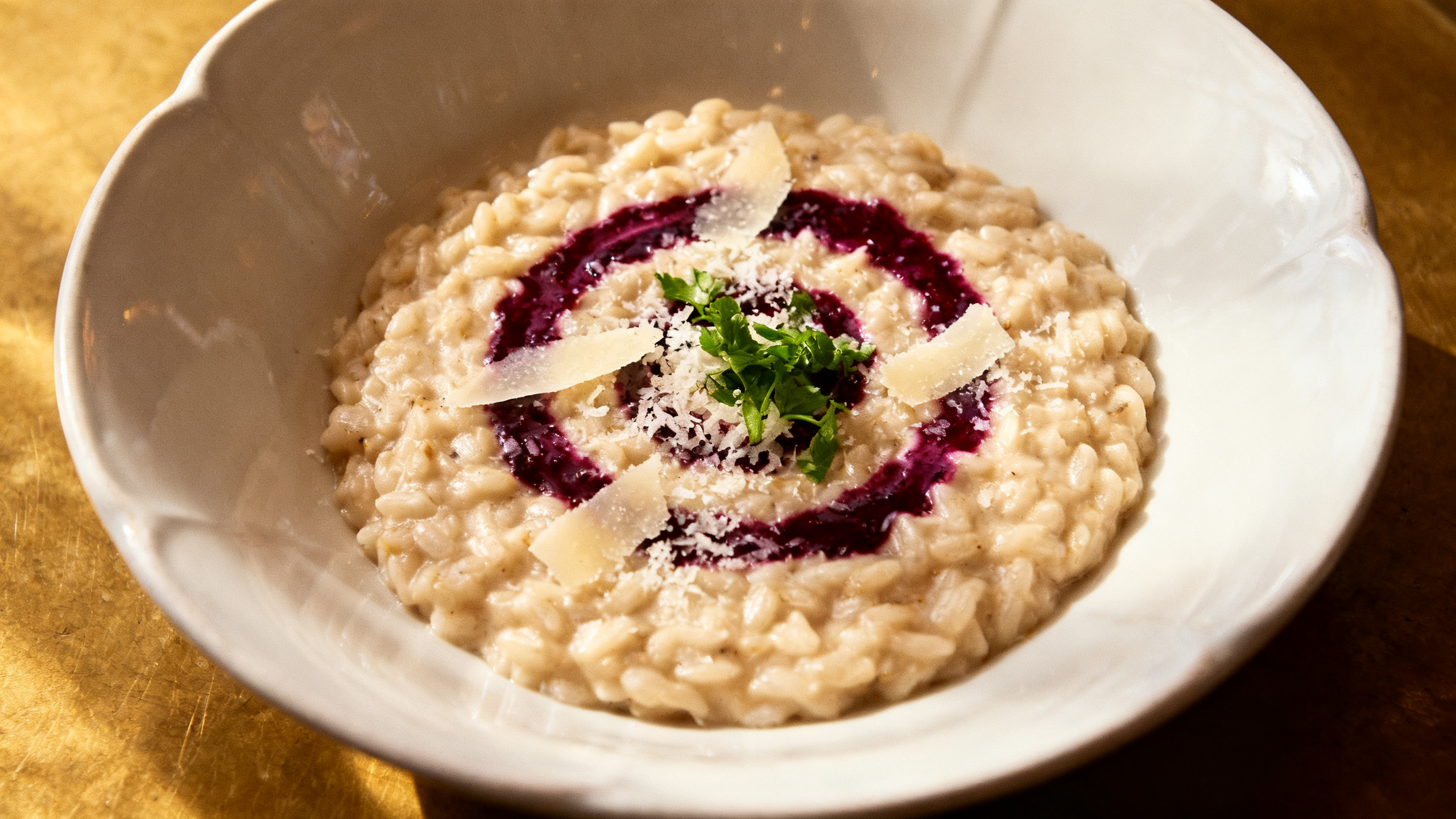 Risotto au Barolo