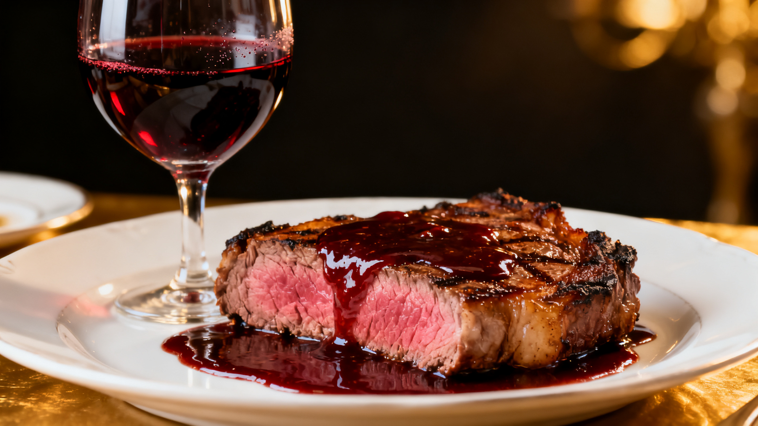 Entrécôte bordelaise avec sauce au vin de Bordeaux, accord gastronomique parfait