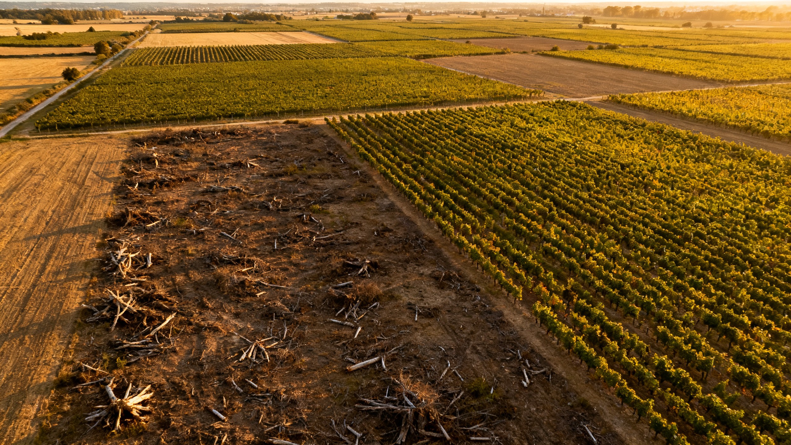 vignoble bordeaux arrachage parcelles Gironde 2026