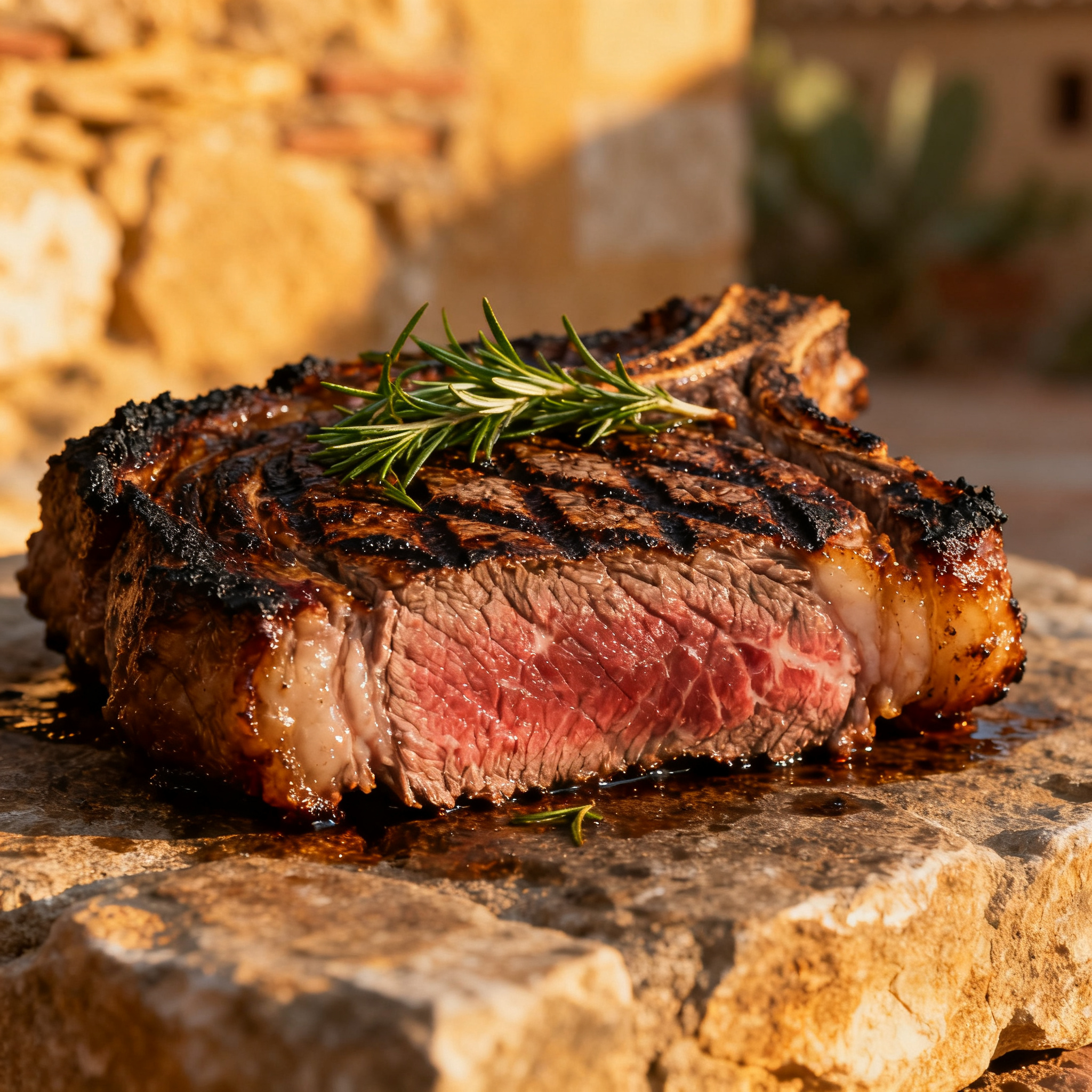 Côte de bœuf grillée accord Navarre