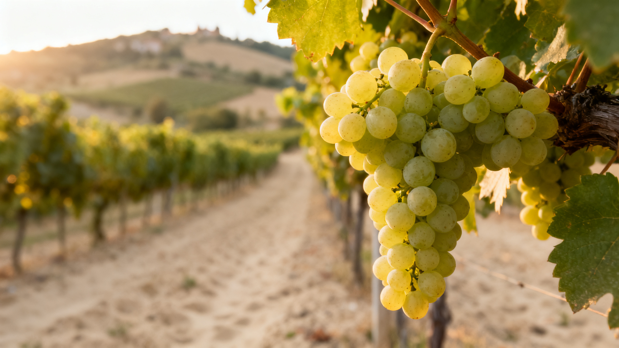 Vignobles d'Arneis dans le Roero (Piémont) — sols sableux sur la rive gauche du Tanaro