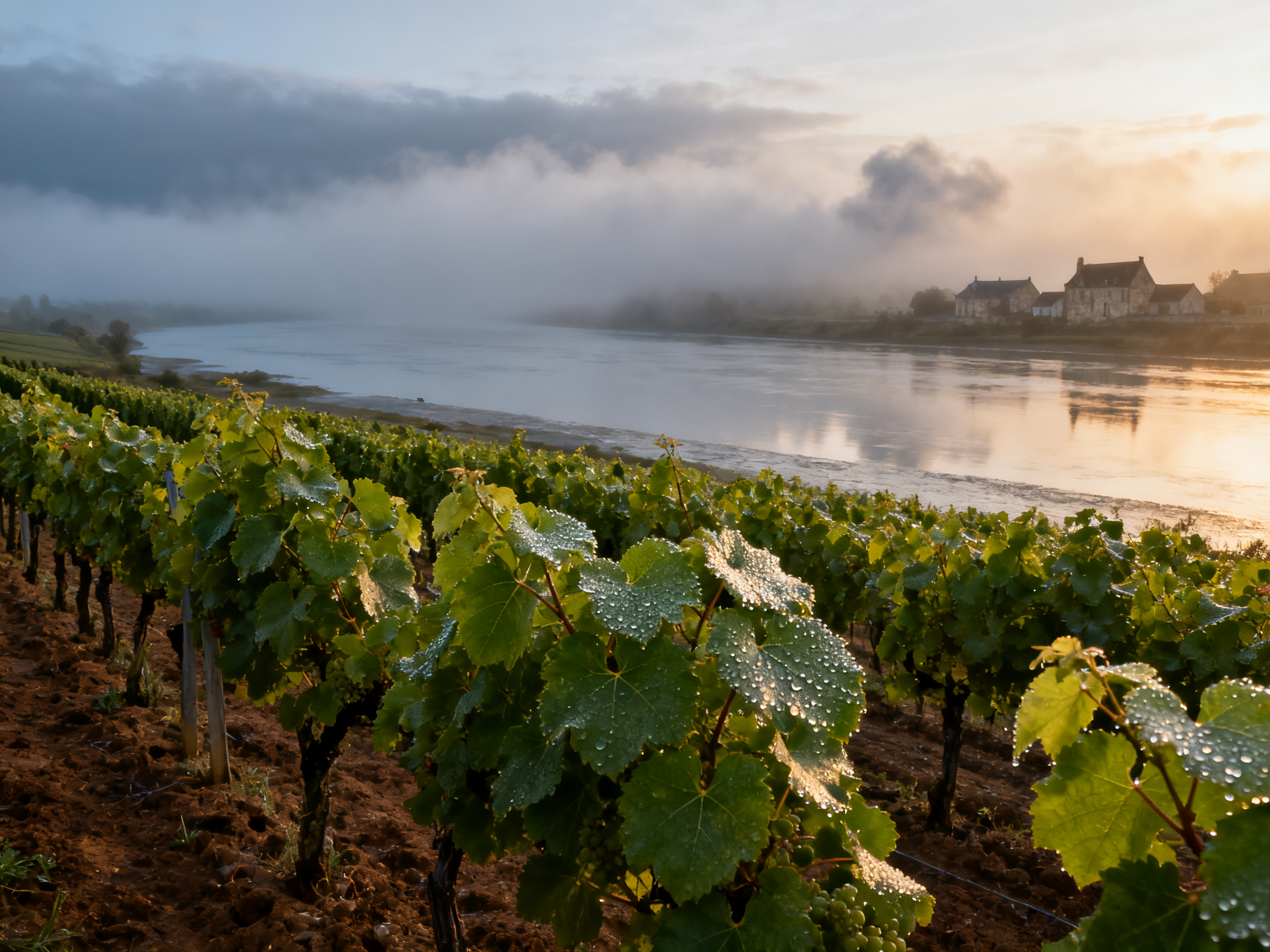 Muscadet Melon de Bourgogne vignoble Loire