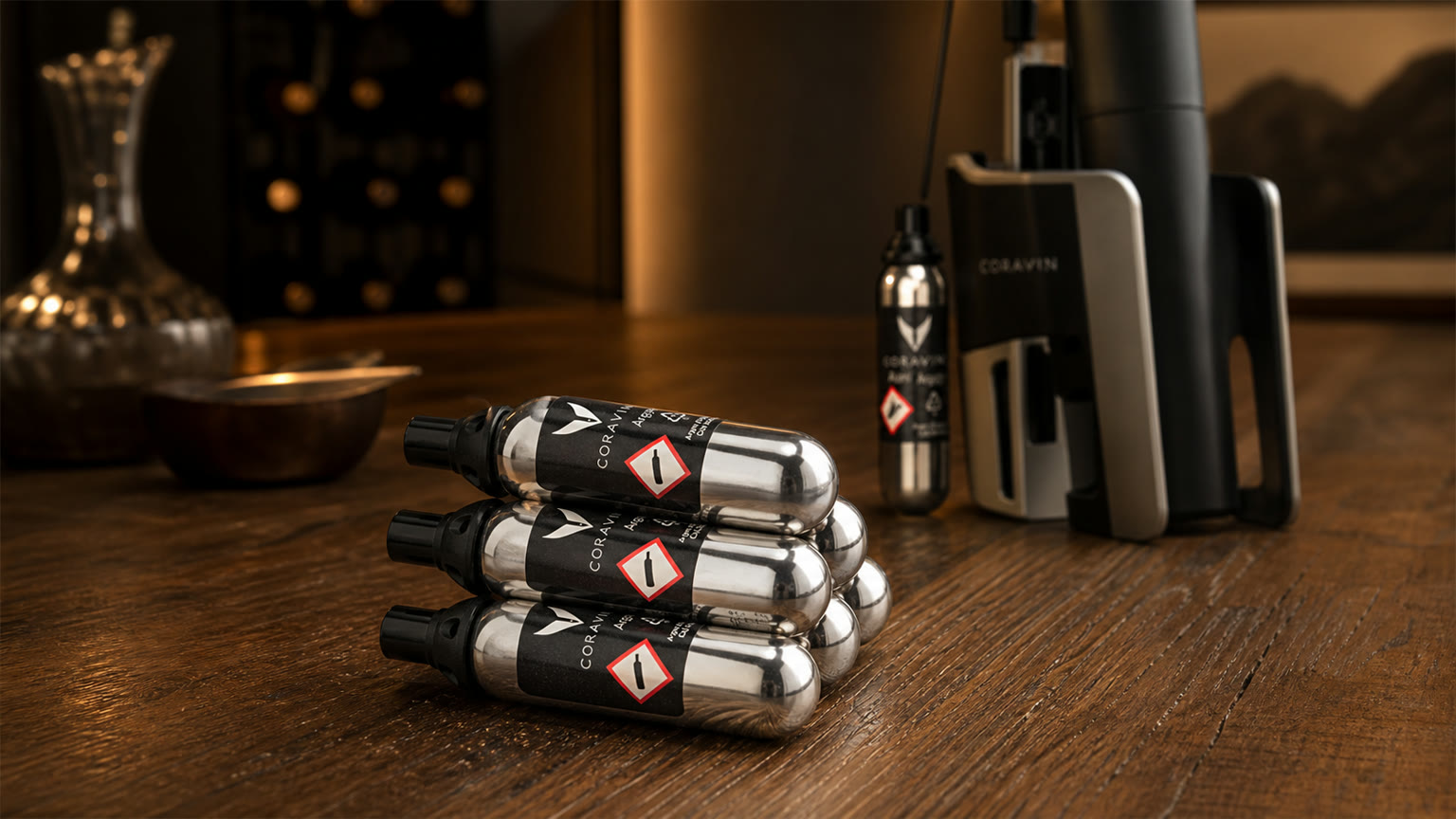 Capsules argon Coravin Pure Argon