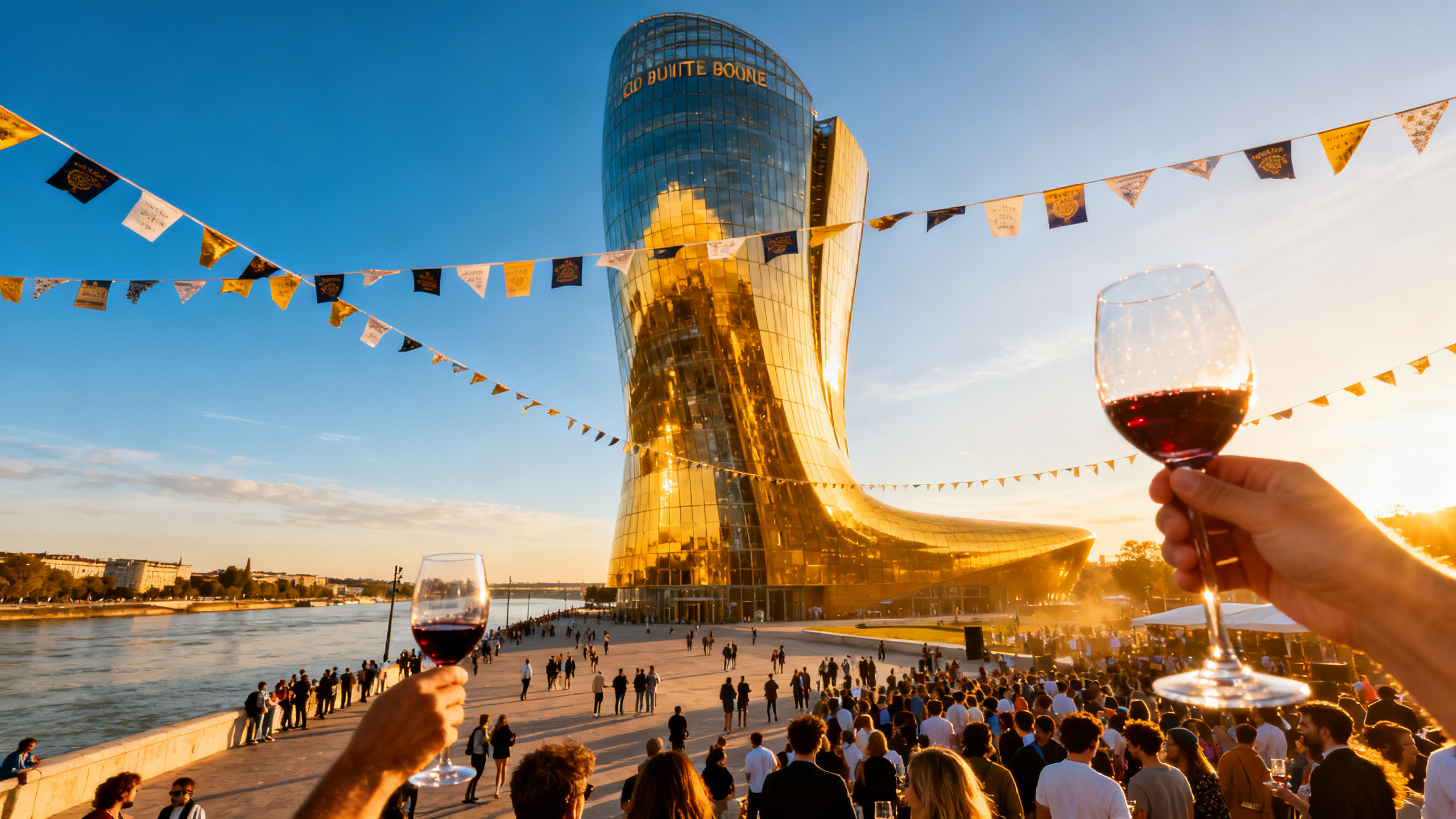 La Cité du Vin de Bordeaux fête ses 10 ans, 4-7 juin 2026, quais de la Garonne