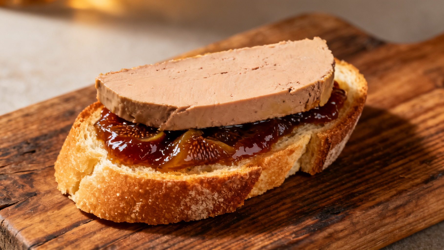 Foie gras mi-cuit avec Colombard moelleux de Gascogne