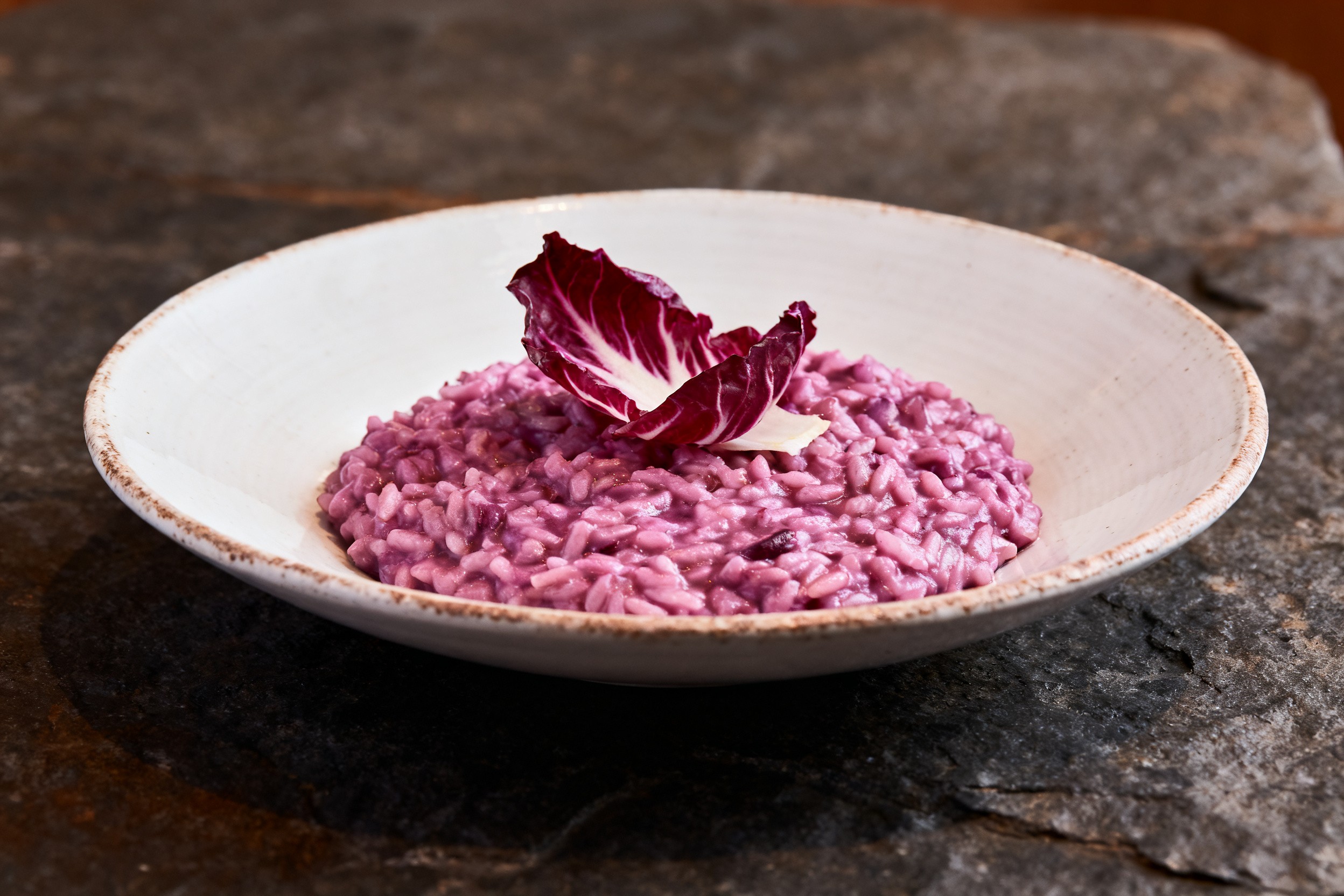 Risotto au radicchio di Treviso avec Valpolicella