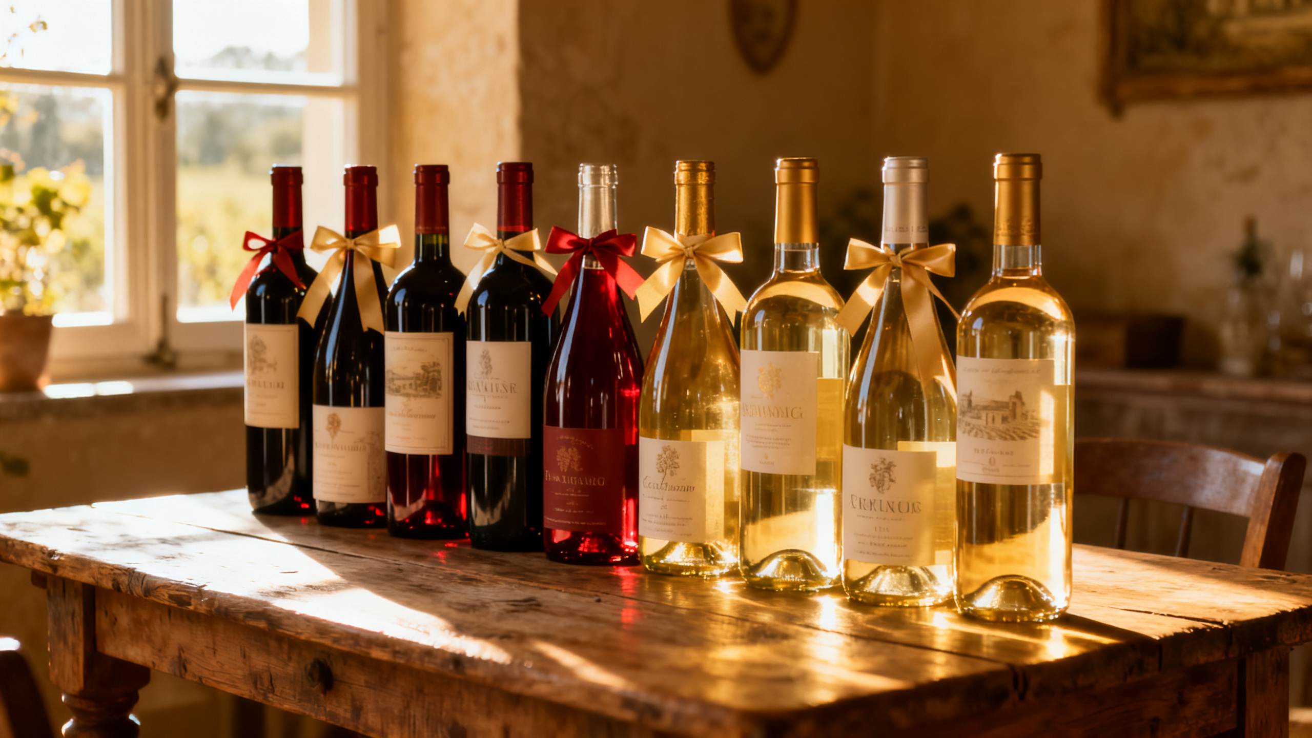 Sélection de bouteilles de vin pour offrir à la Fête des Pères 2026