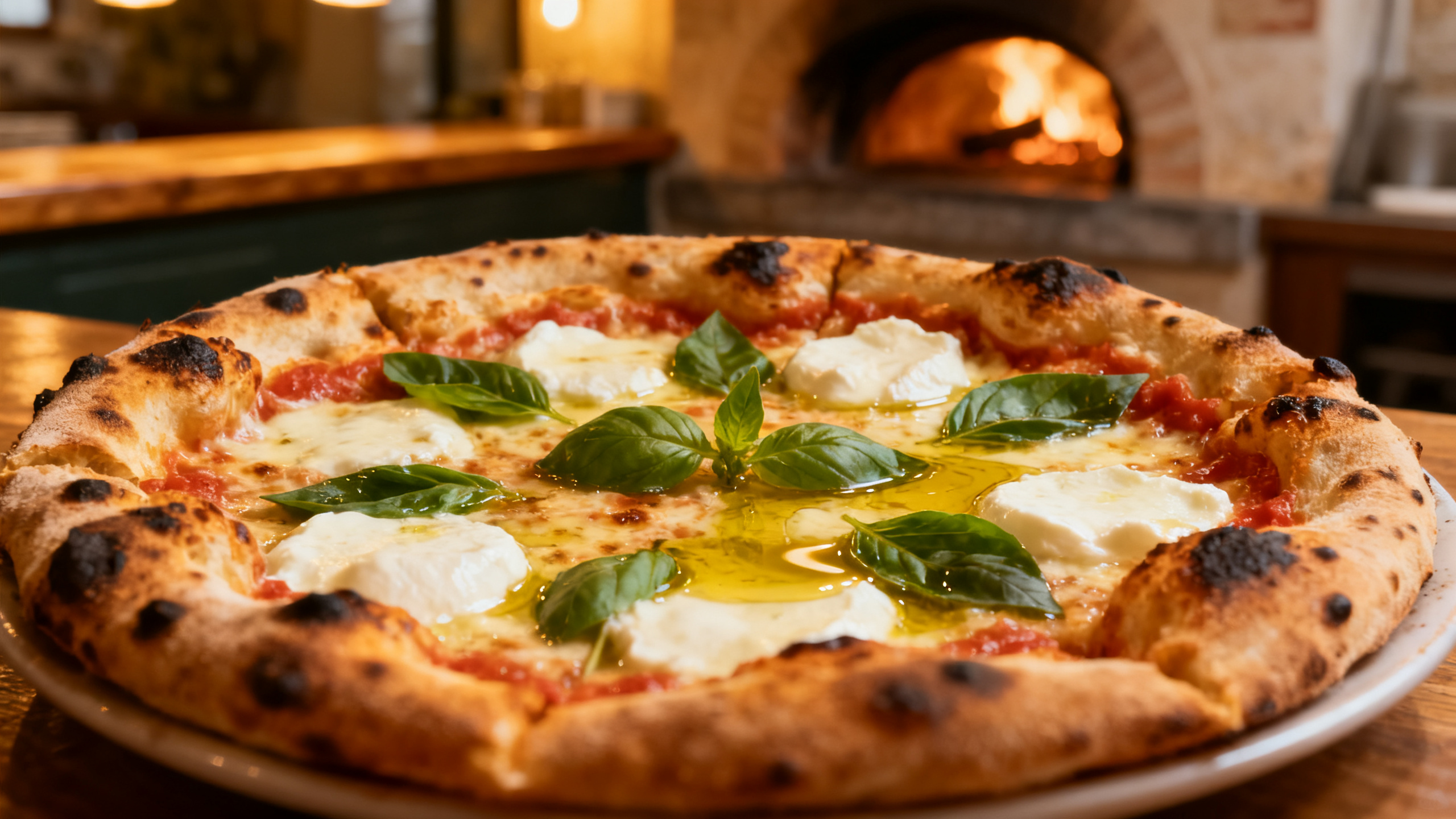 Pizza napolitaine margherita ou quattro stagioni