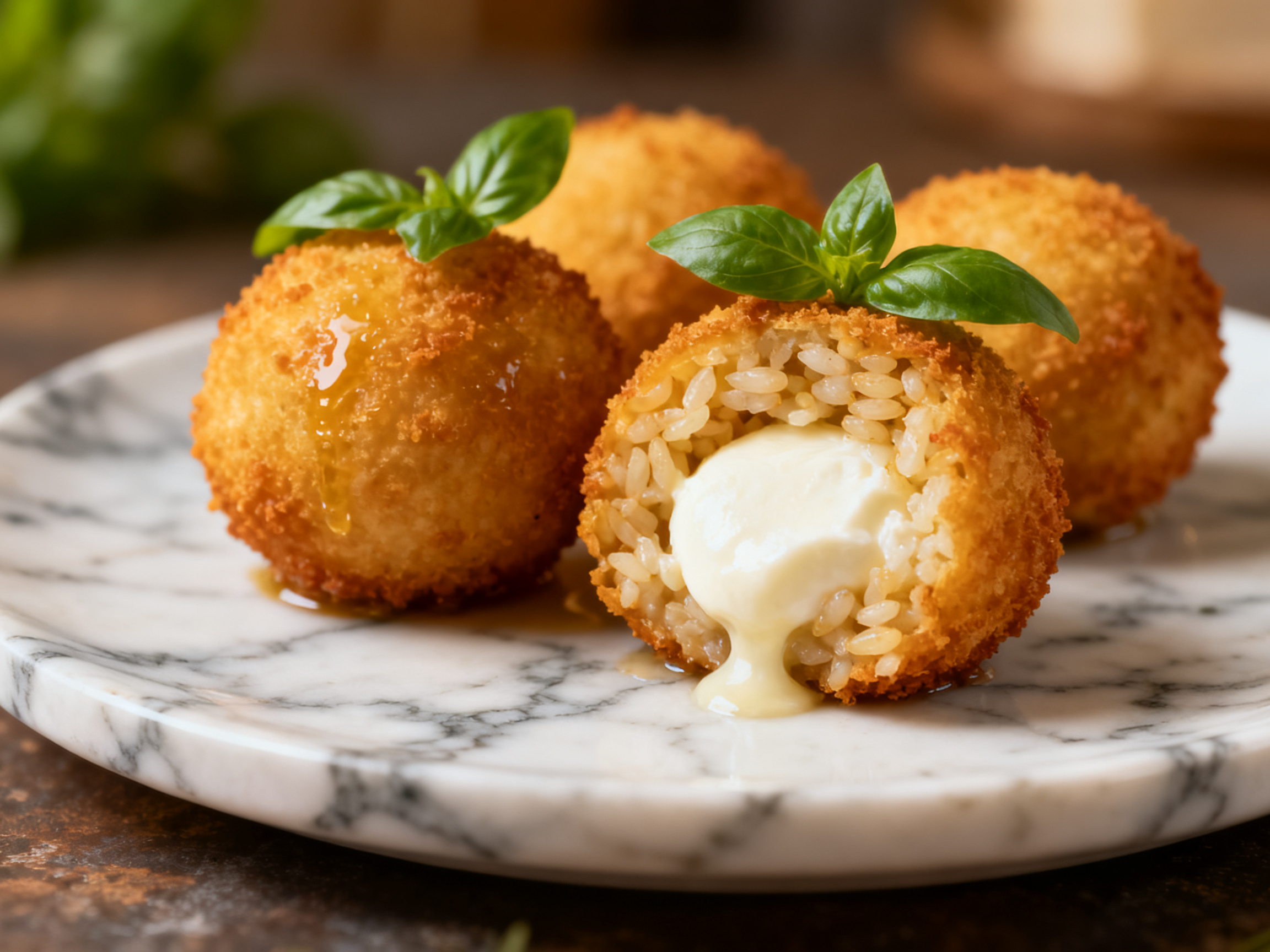 Arancini siciliens, accord avec Grillo blanc de Sicile
