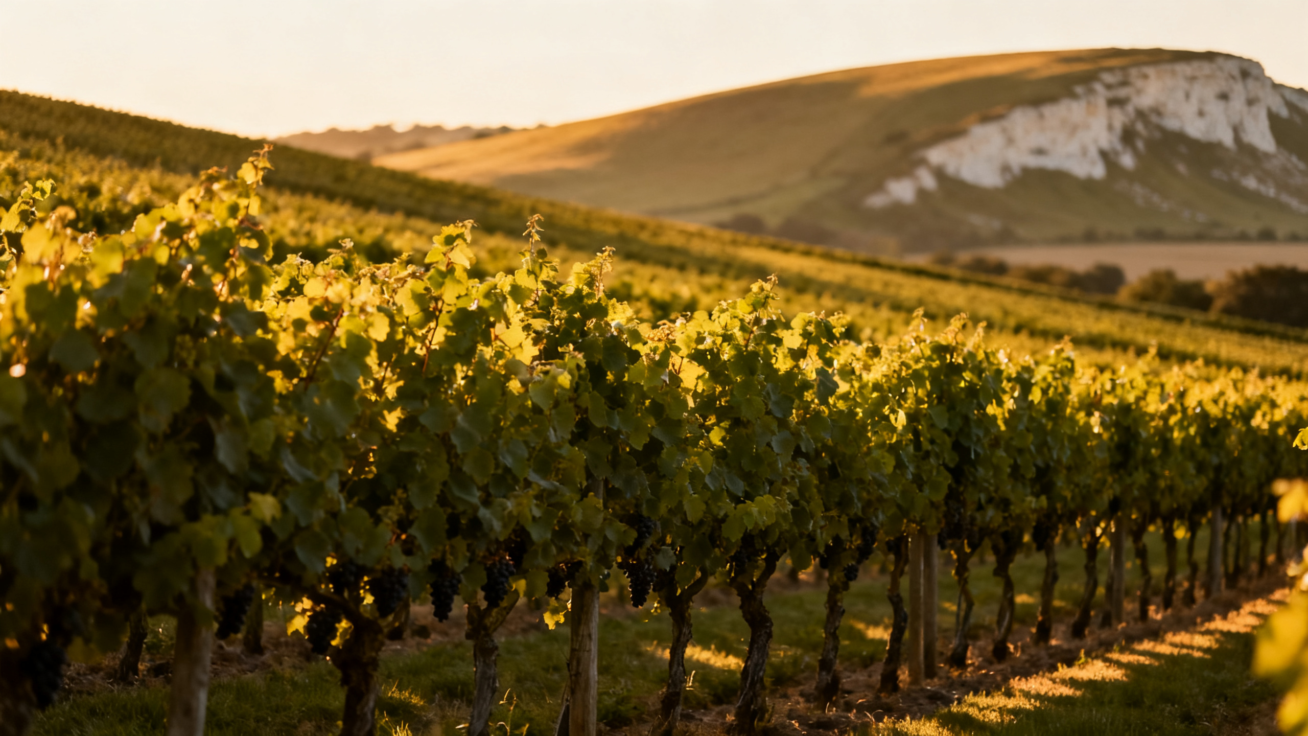 Vignoble en Sussex, Angleterre - vins anglais