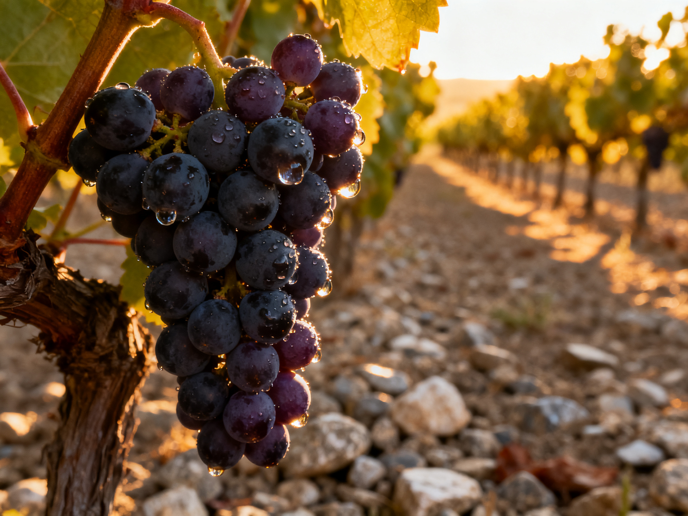 Cépage Syrah, similaire au Lagrein pour les arômes profonds