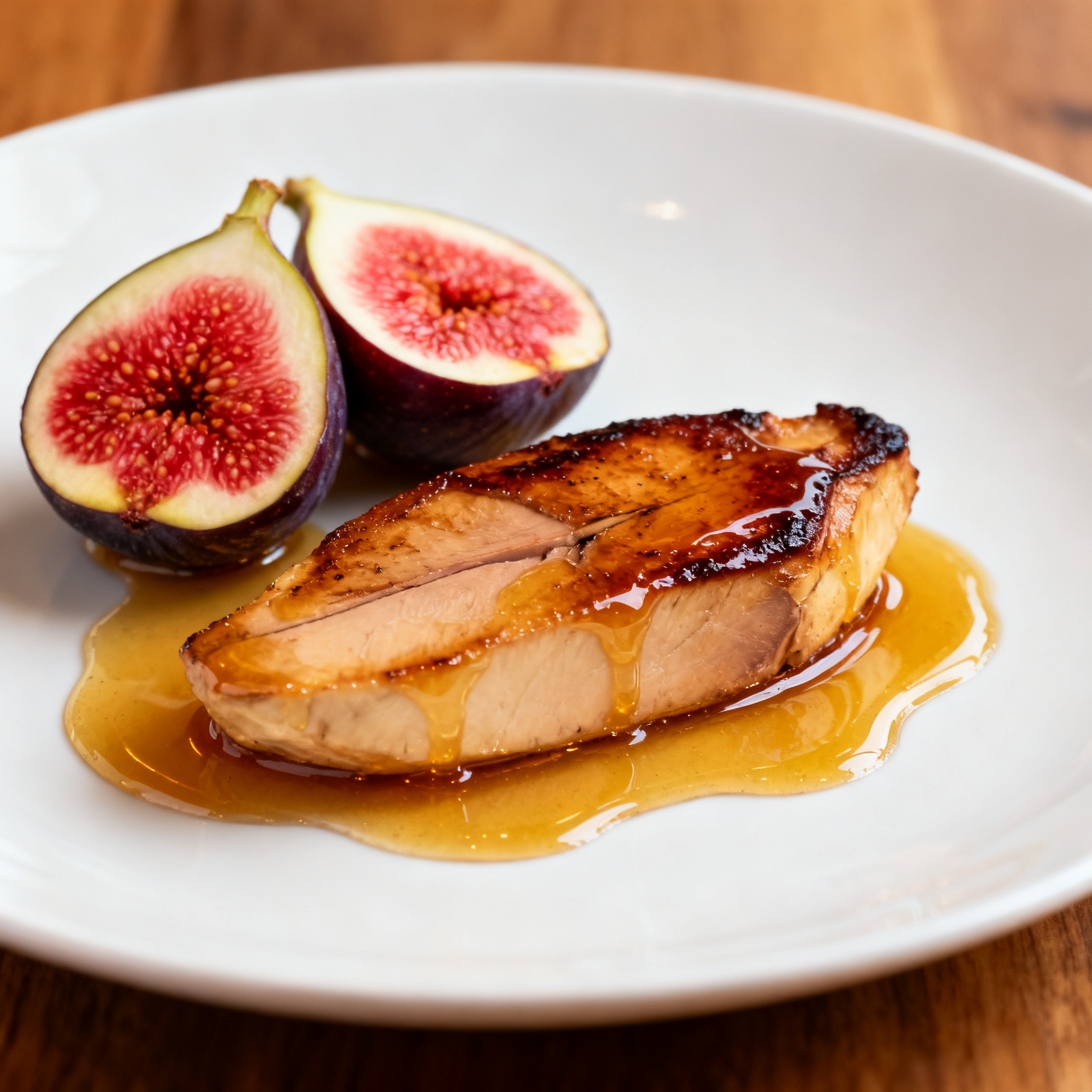 Foie gras poêlé aux figues