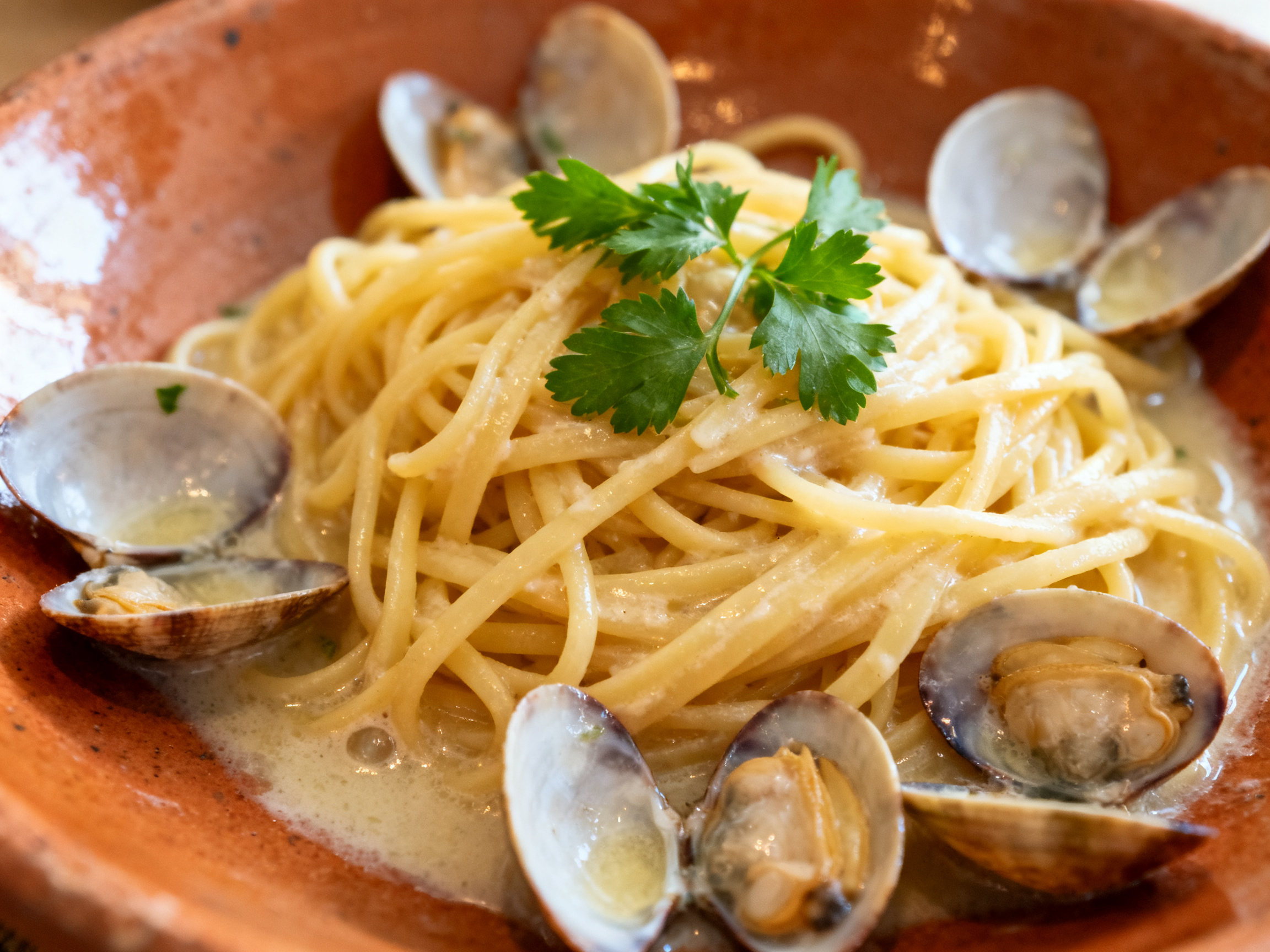 Spaghetti alle vongole, accord parfait avec le Pecorino