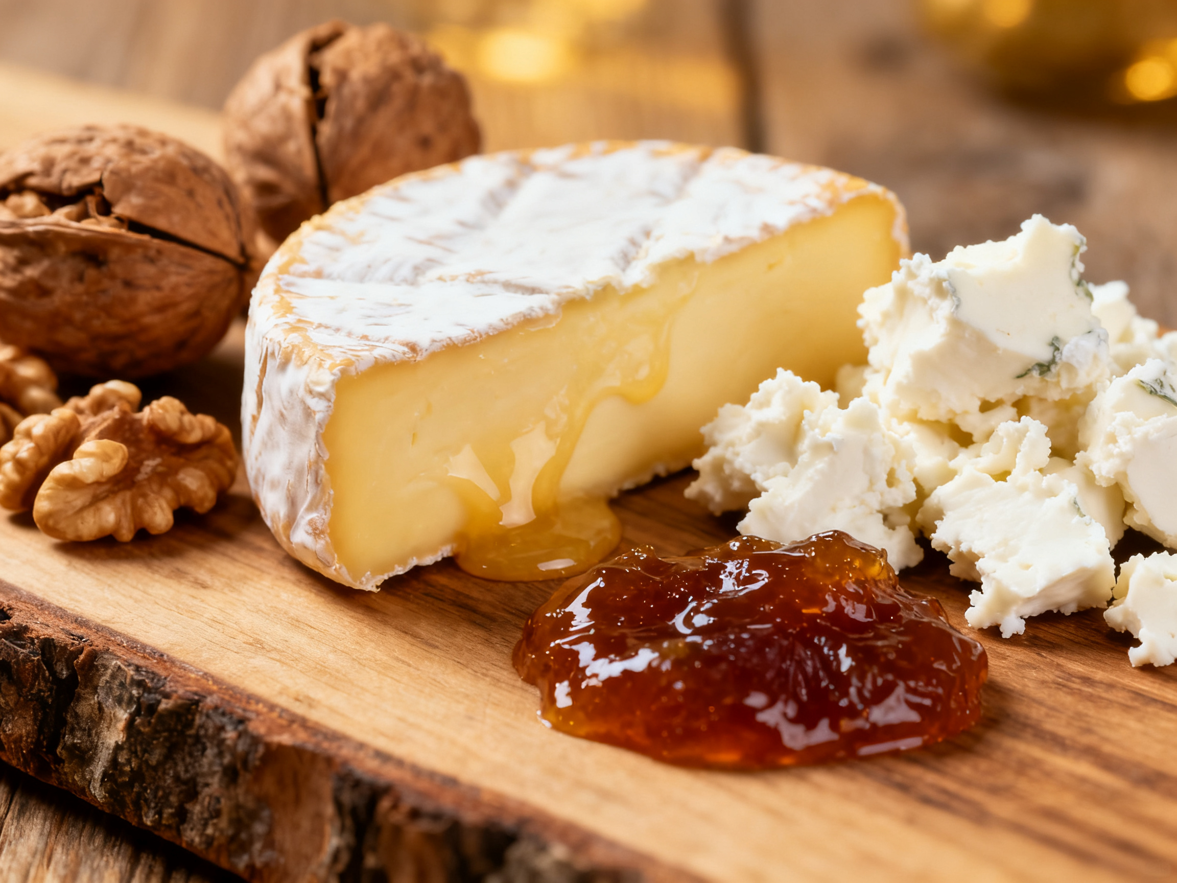 Plateau de fromages alsaciens munster et chèvre