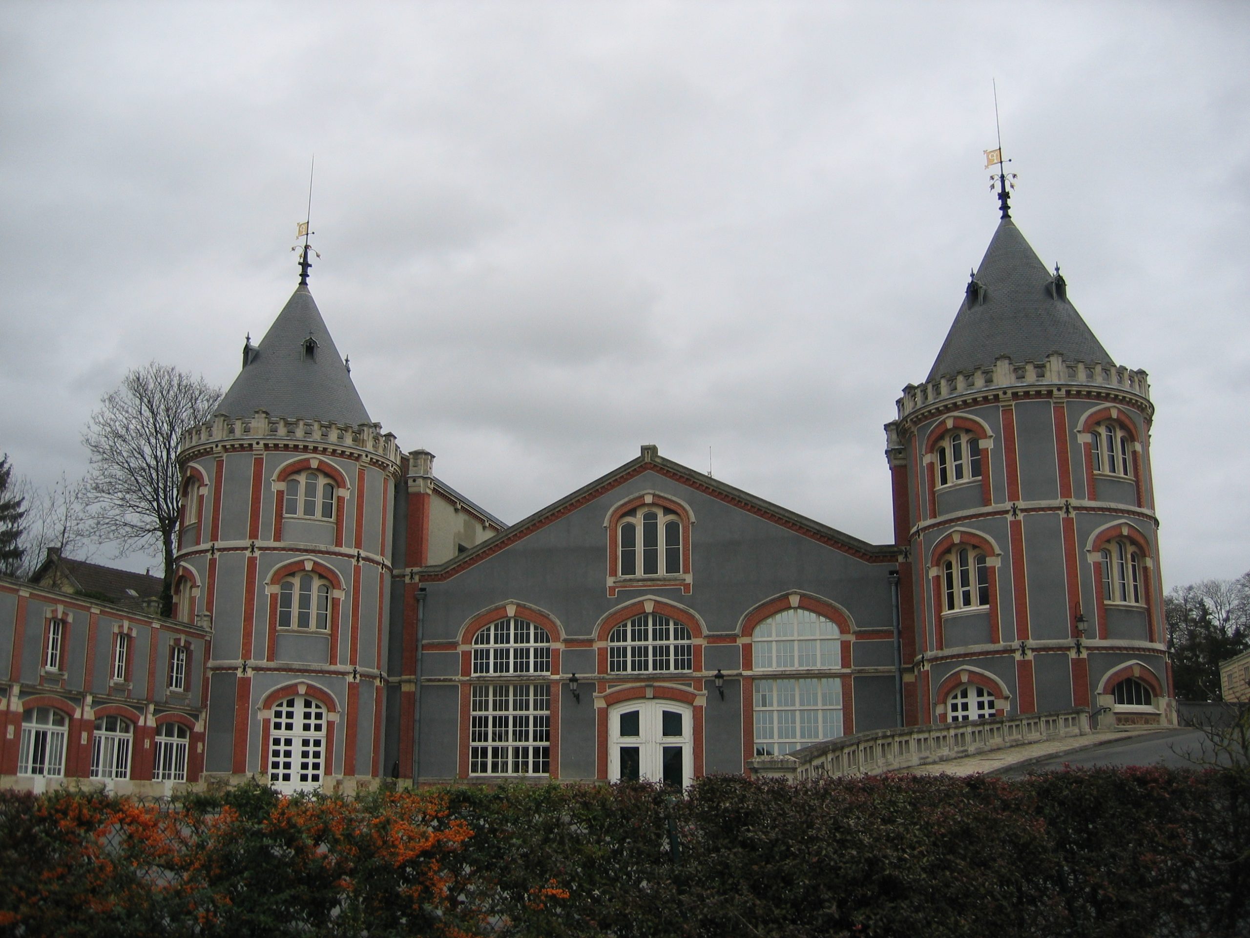 Château Pommery à Reims, siège de la maison de Champagne