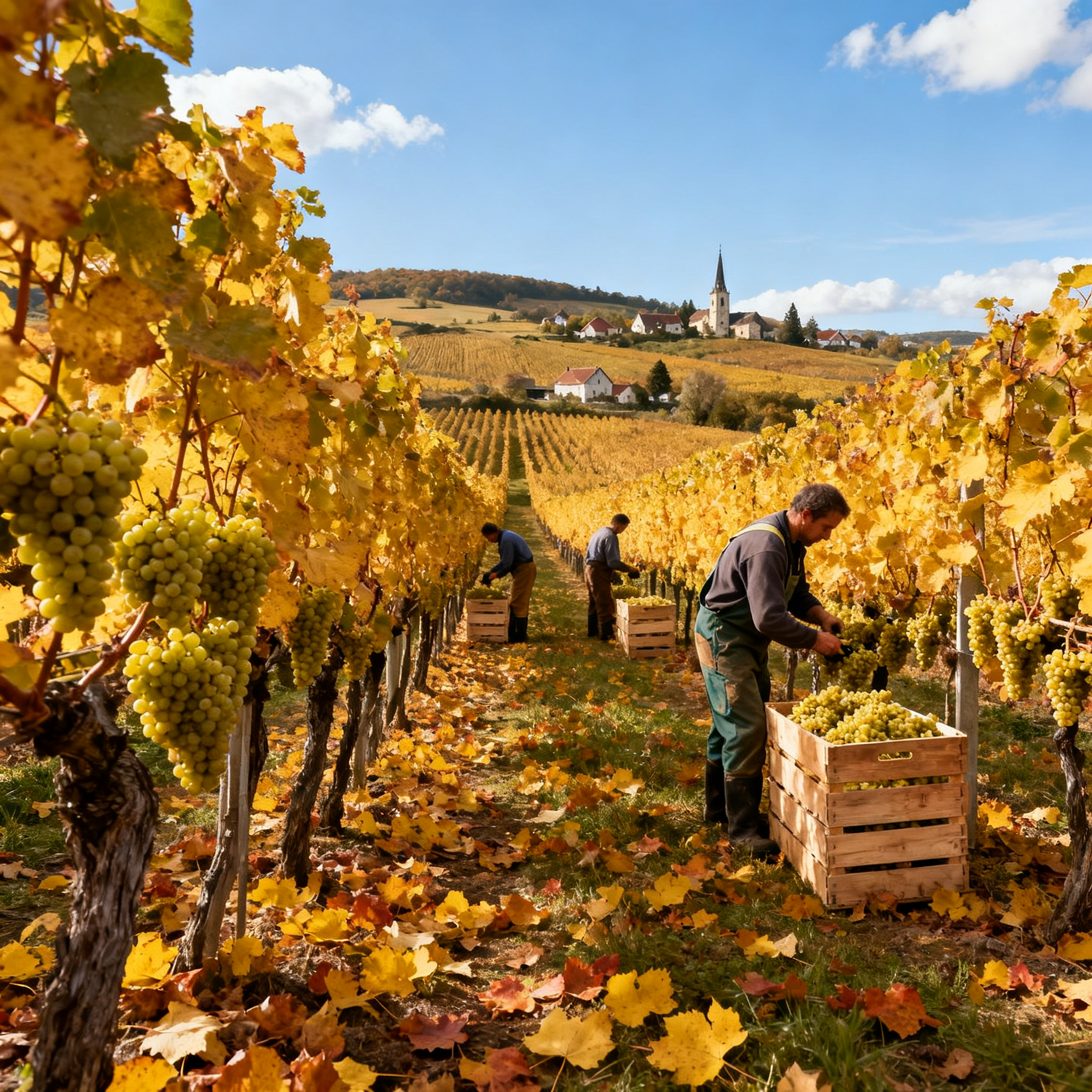 Vignoble Champagne France Chardonnay