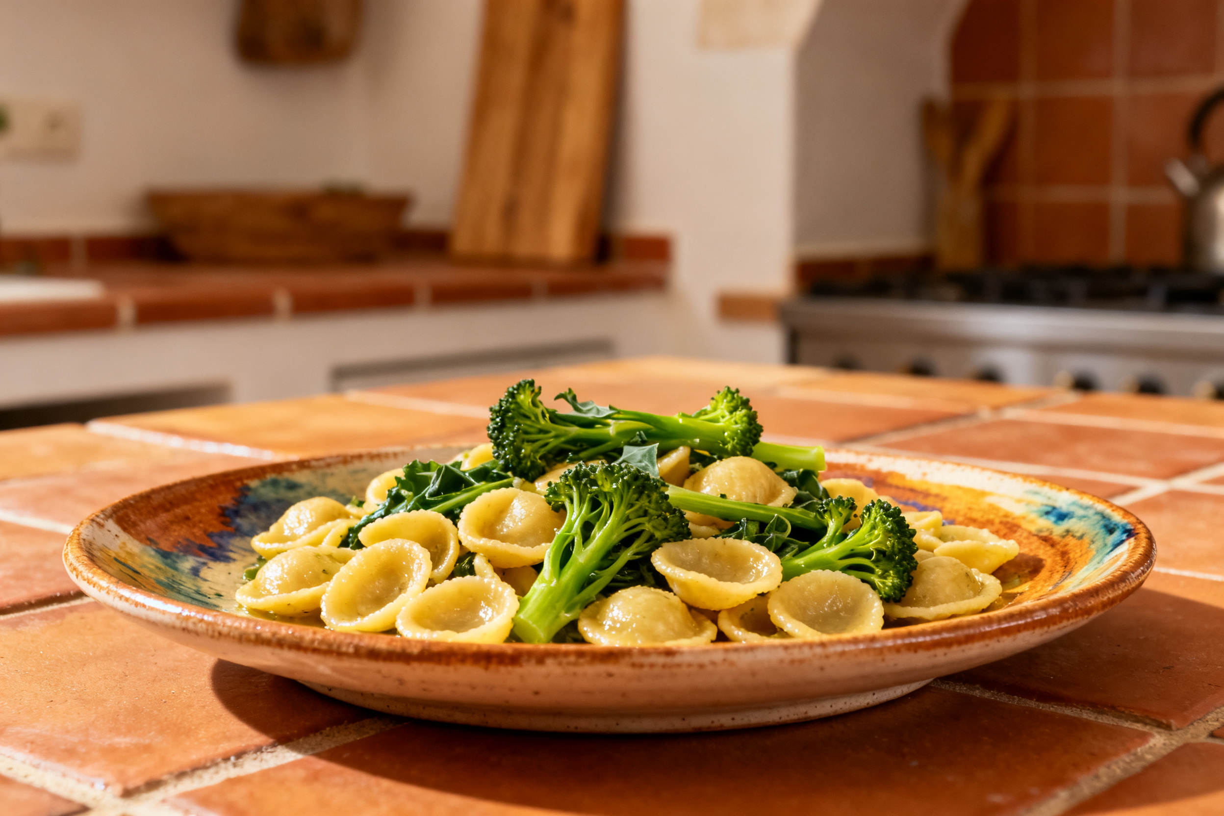 Orecchiette aux cime di rapa, plat emblématique des Pouilles