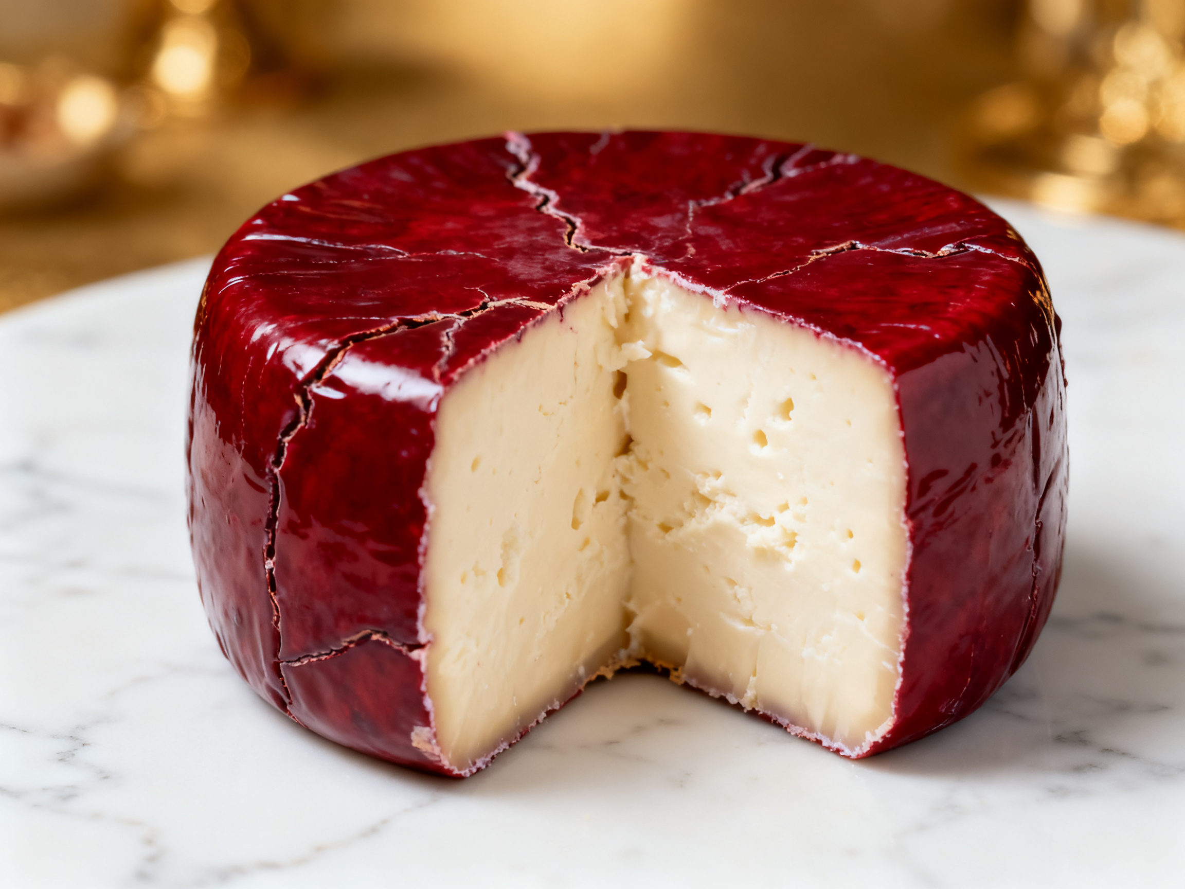 Fromage Murcia al Vino croûte rouge vin fromage de chèvre Espagne