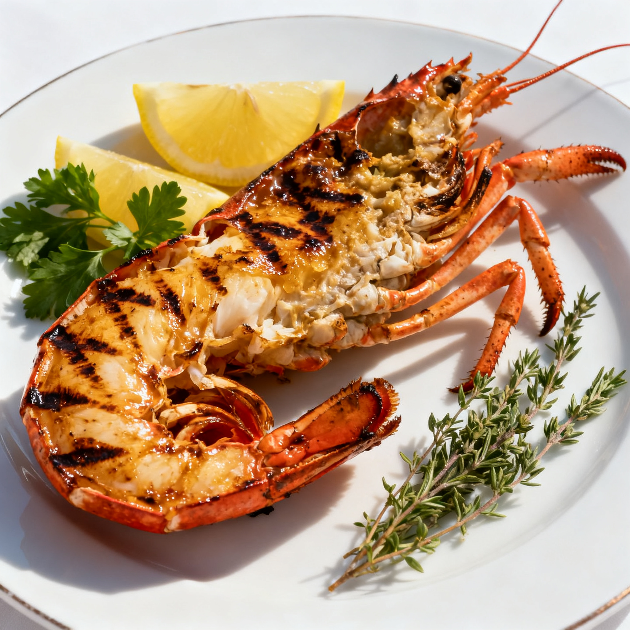 Langouste grillée accord Vermentinu