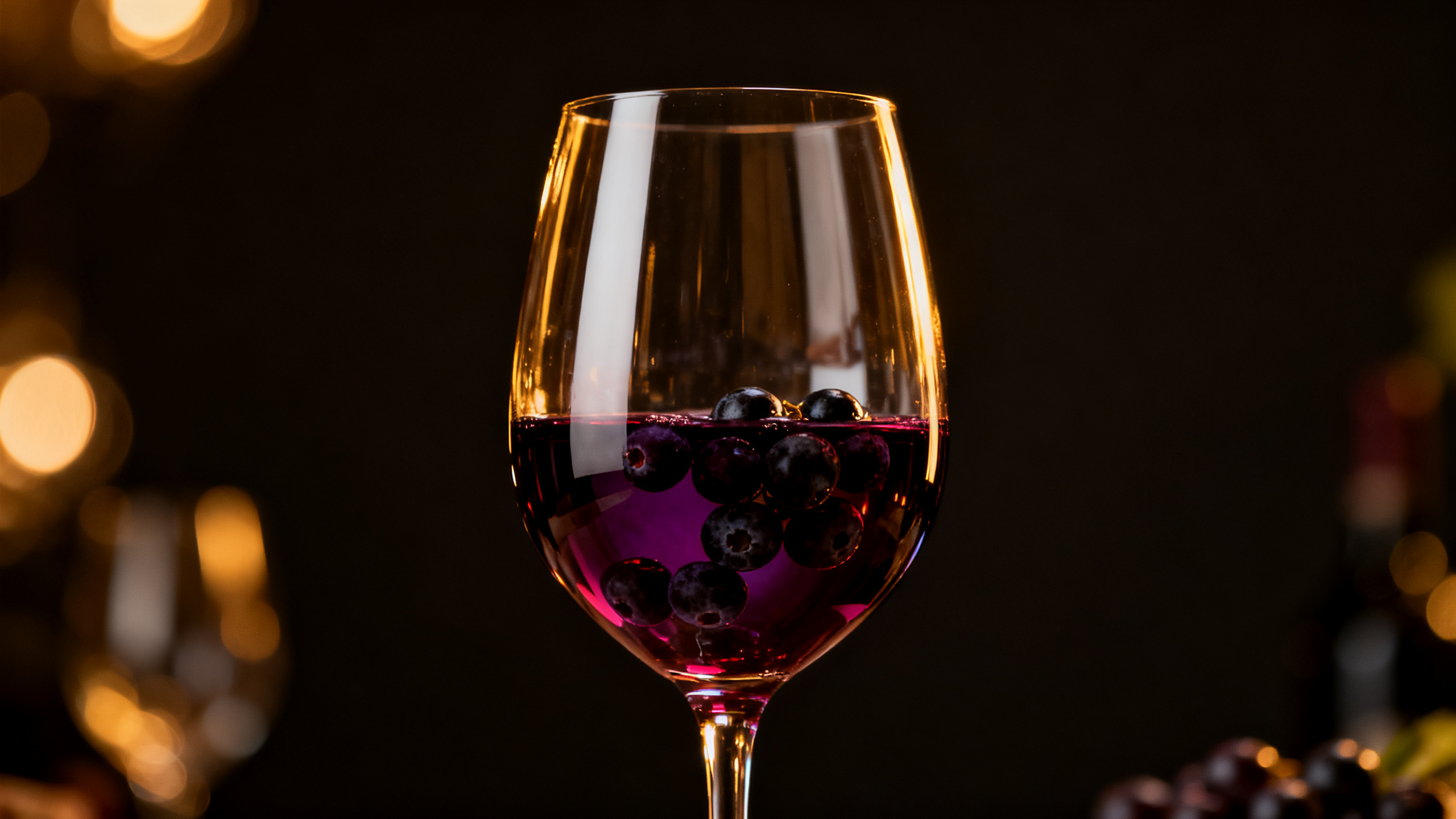 Verre de Dolcetto rouge profond, reflets violacés, cépages du Piémont