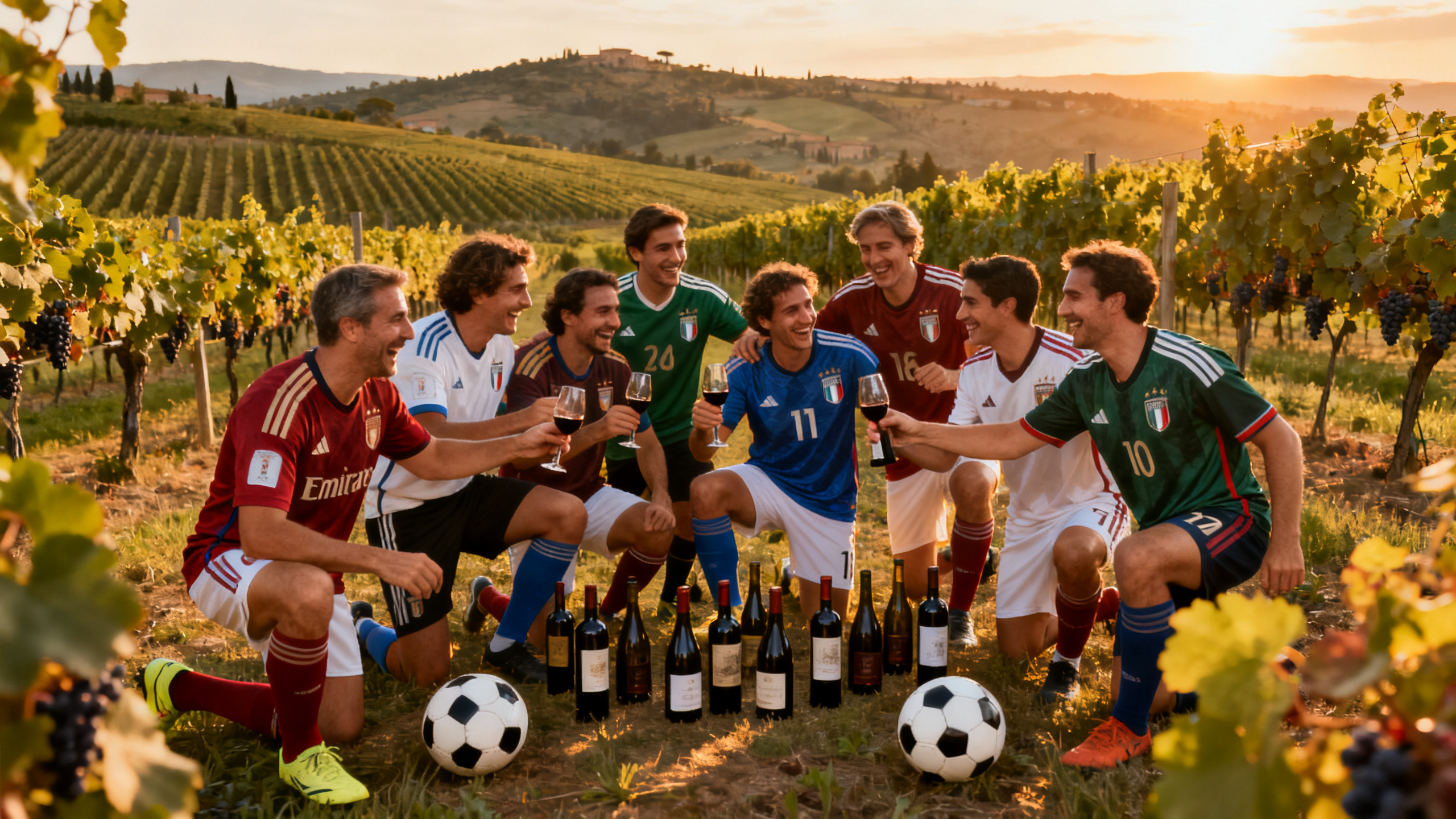 Équipe des professionnels du vin français - Bleus de la Vigne - VInoEuro 2026 en Toscane