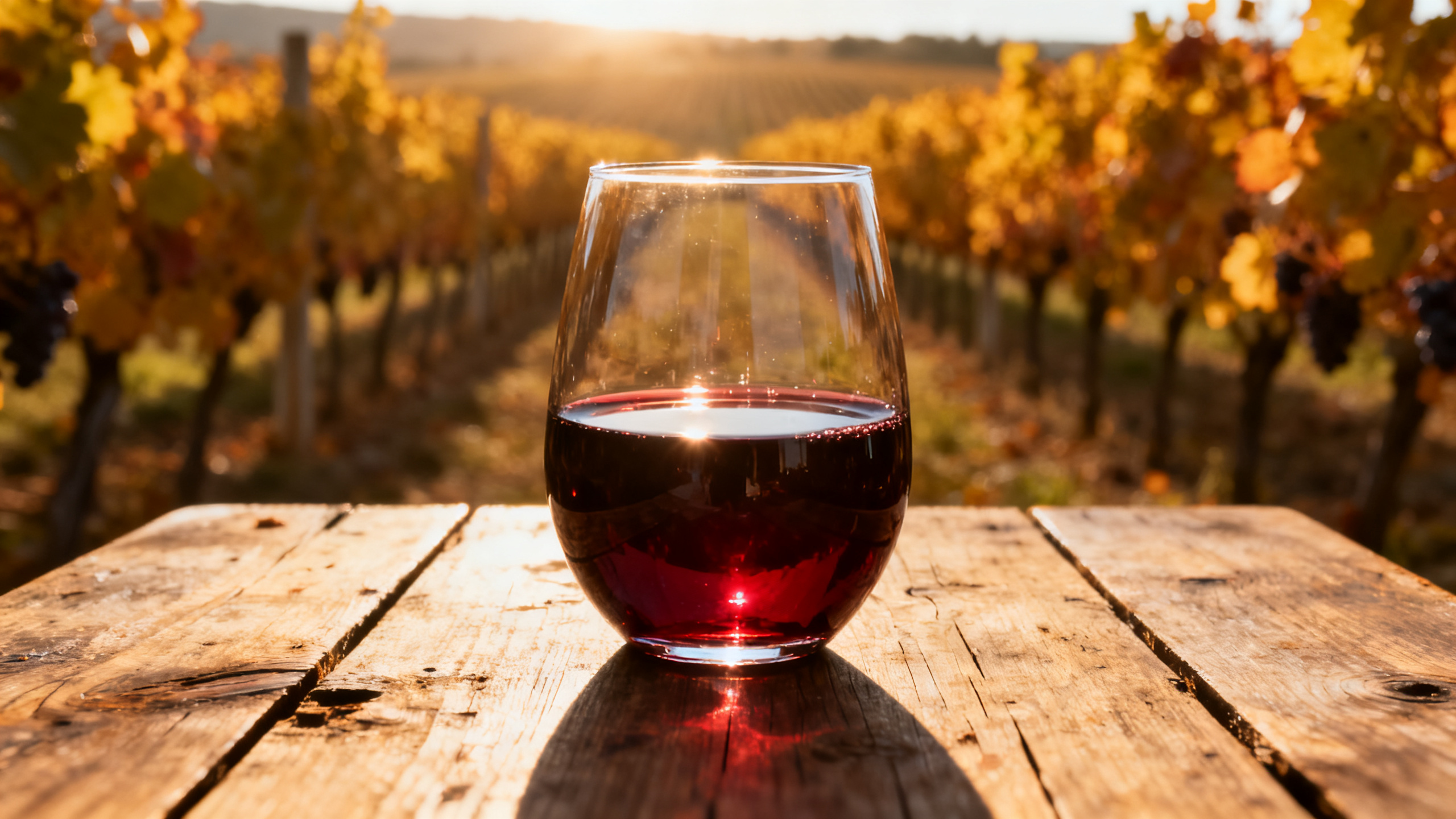 Verre de vin rouge Mavrud bulgare, cépage indigène de la région Thrace