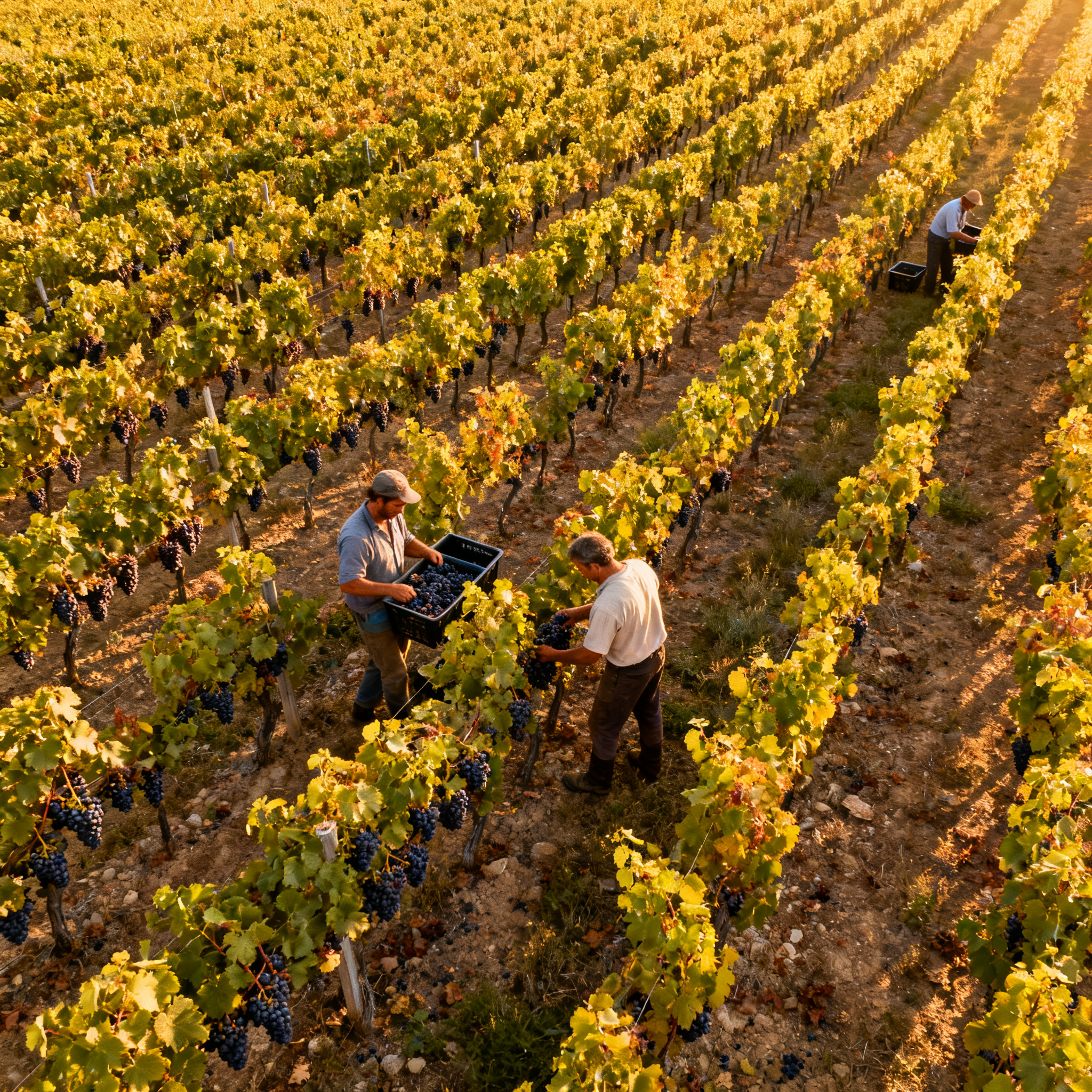 Période vendanges 2026 vignoble récolte Midi