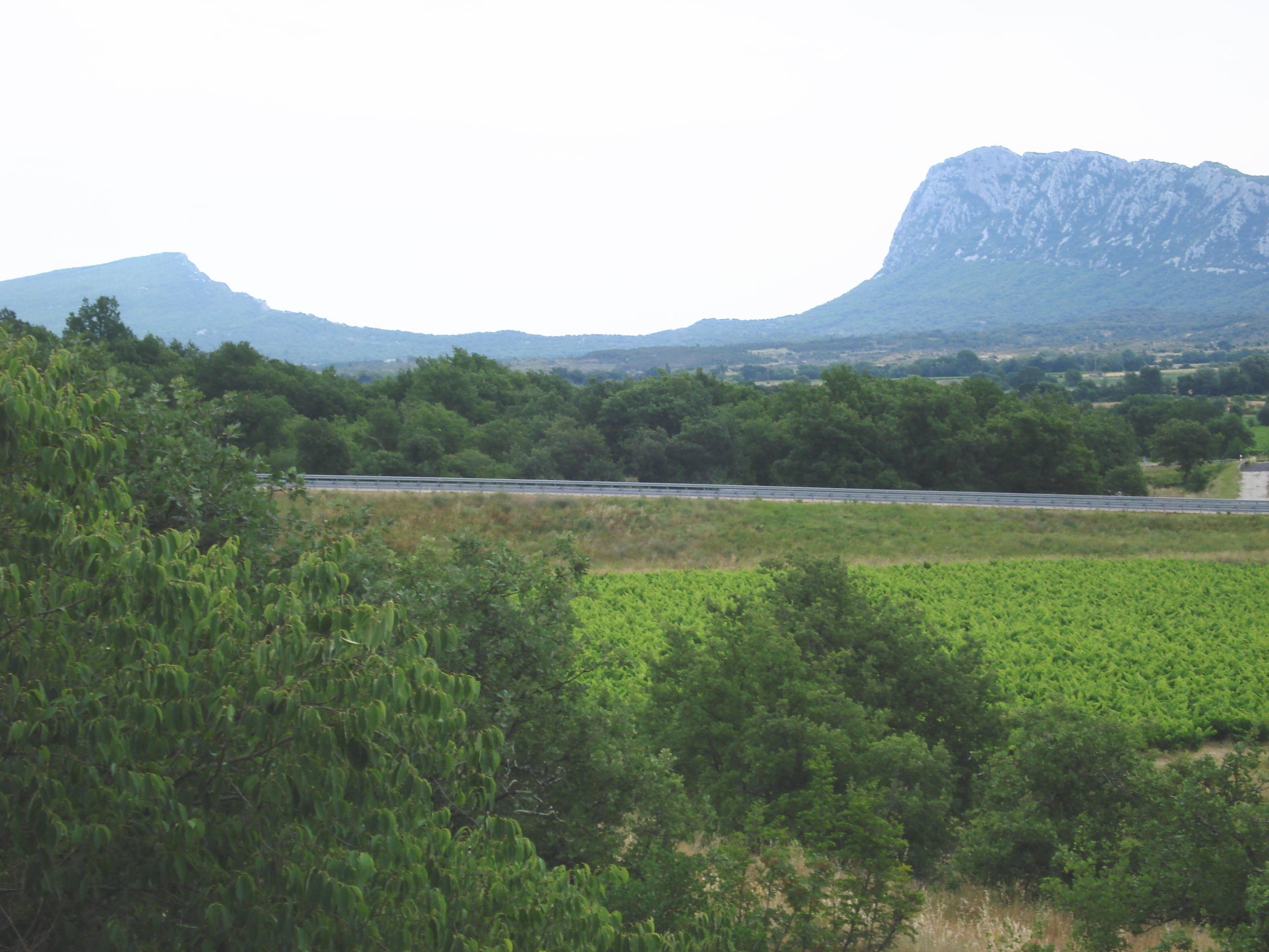 Vue Pic Saint Loup Herault