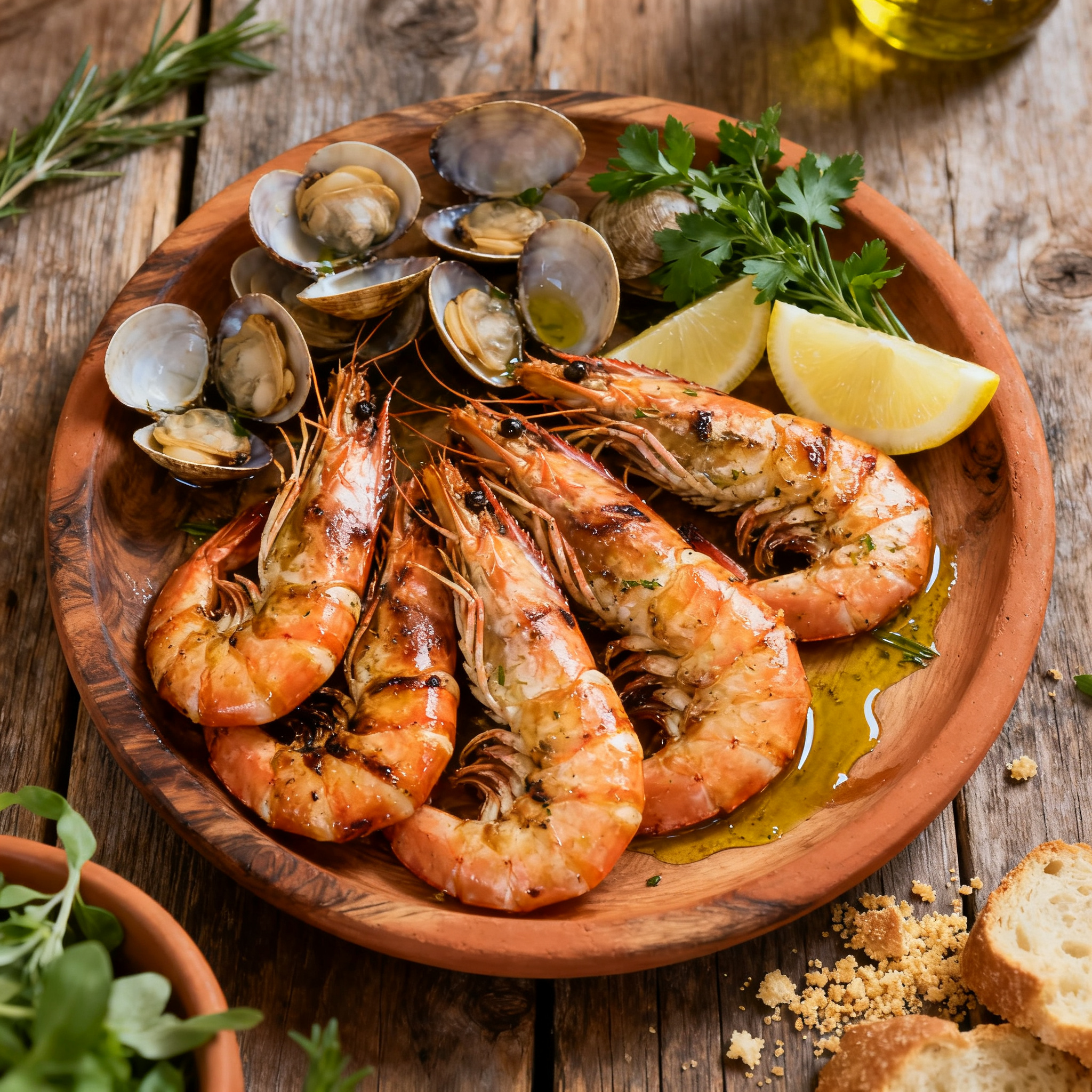 Fruits de mer — accord avec Grenache Gris