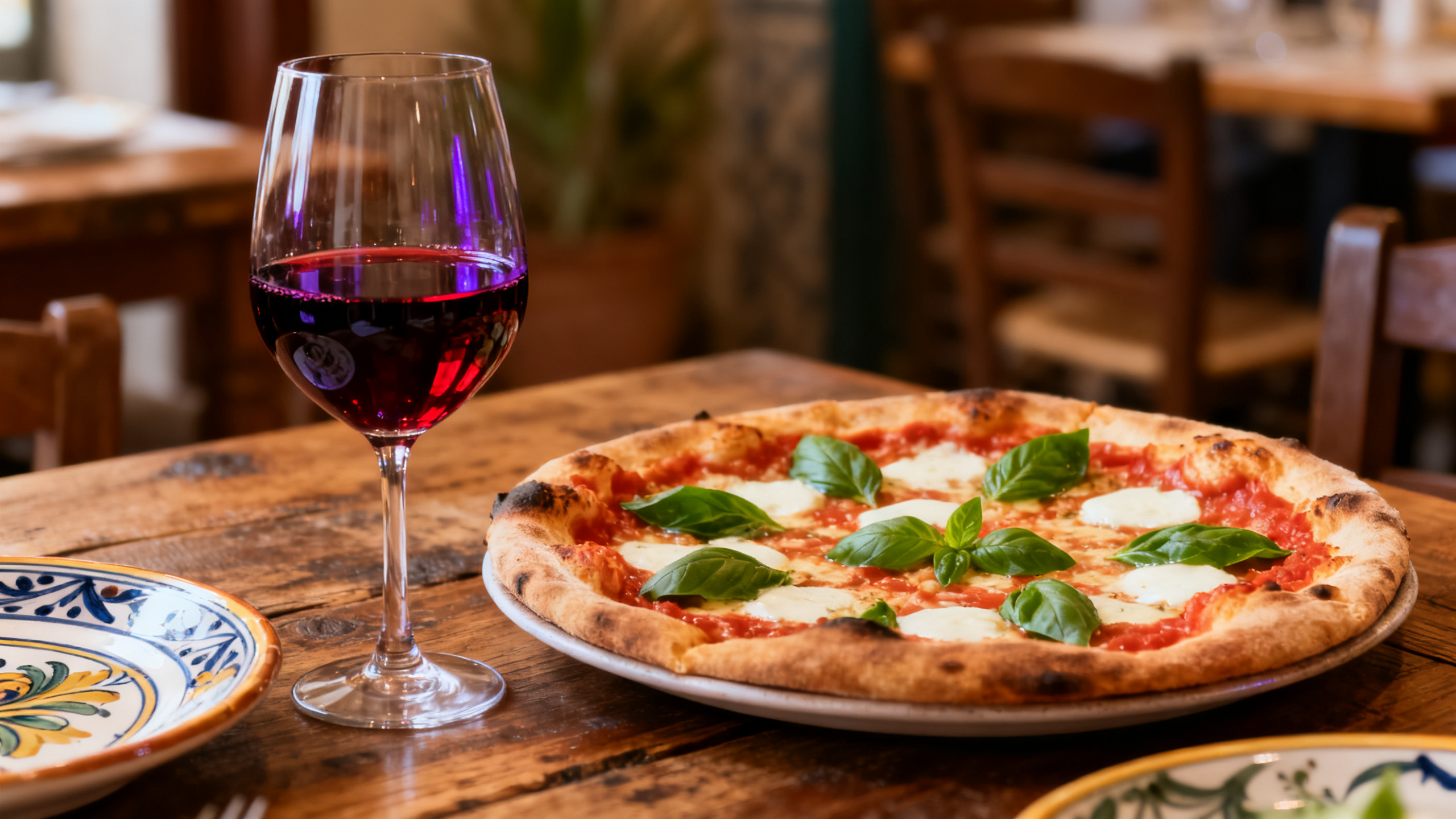 Pizza et Dornfelder