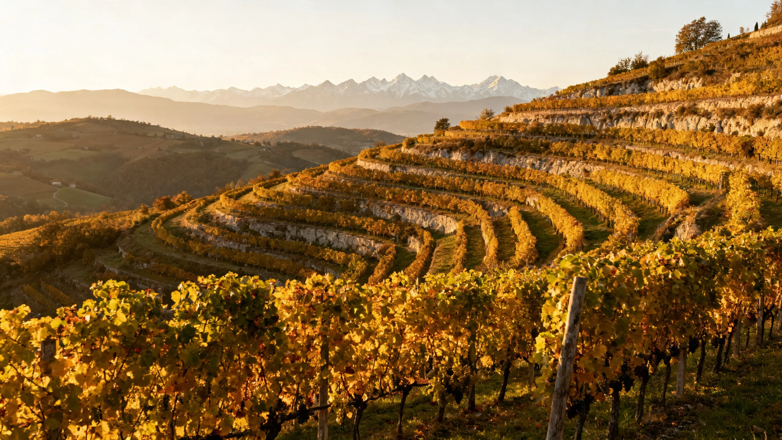 Vignoble du Collio DOC, Frioul Venetie Julienne, Italie