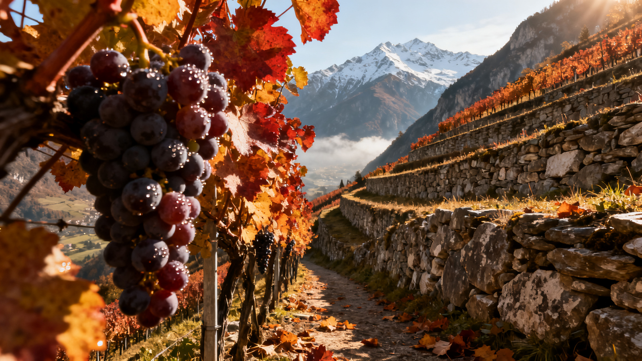 Vignobles de Franciacorta DOCG en Lombardie