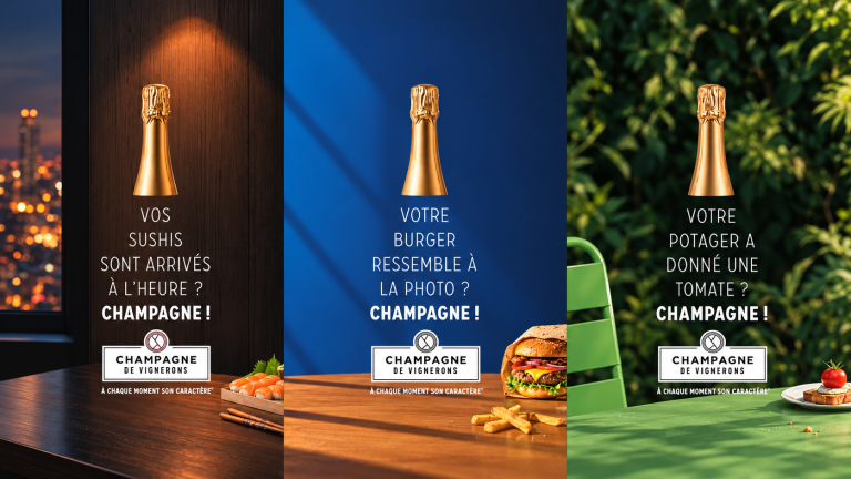 Une tomate au potager ? Champagne ! La campagne qui fête les petites victoires