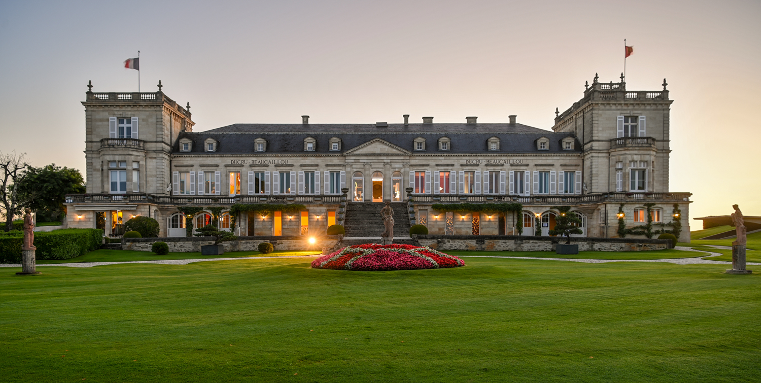 Façade du Château Ducru-Beaucaillou à Saint-Julien