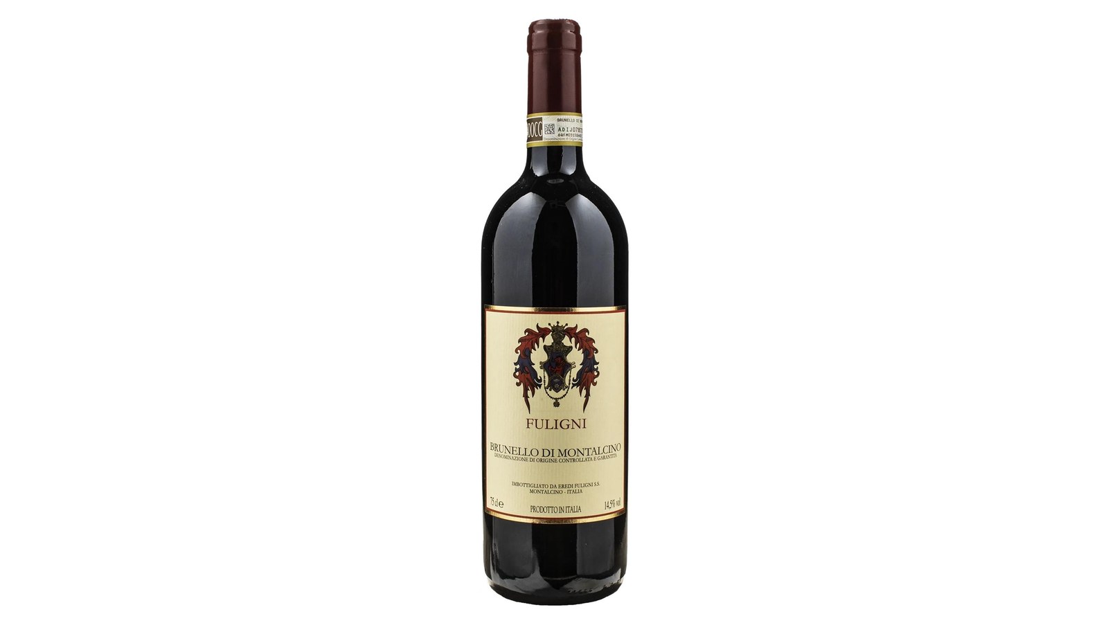 Bouteille de Brunello di Montalcino 2021 du domaine Fuligni
