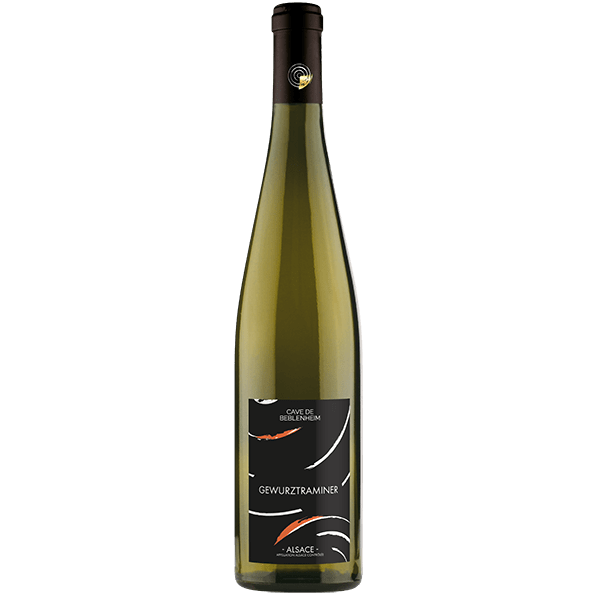 Bouteille de Gewurztraminer Alsace demi-sec de la Cave de Beblenheim