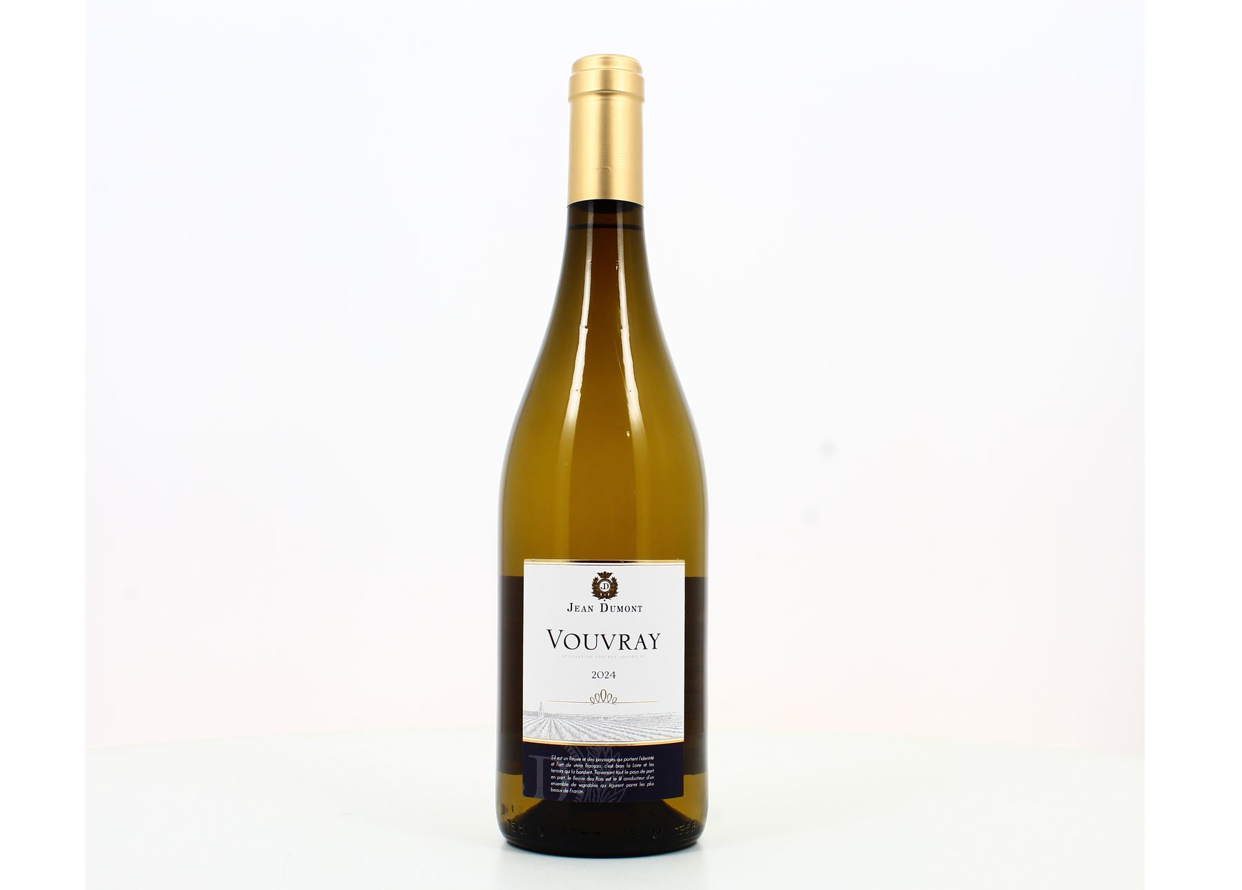 Bouteille de Vouvray demi-sec Jean Dumont 2024
